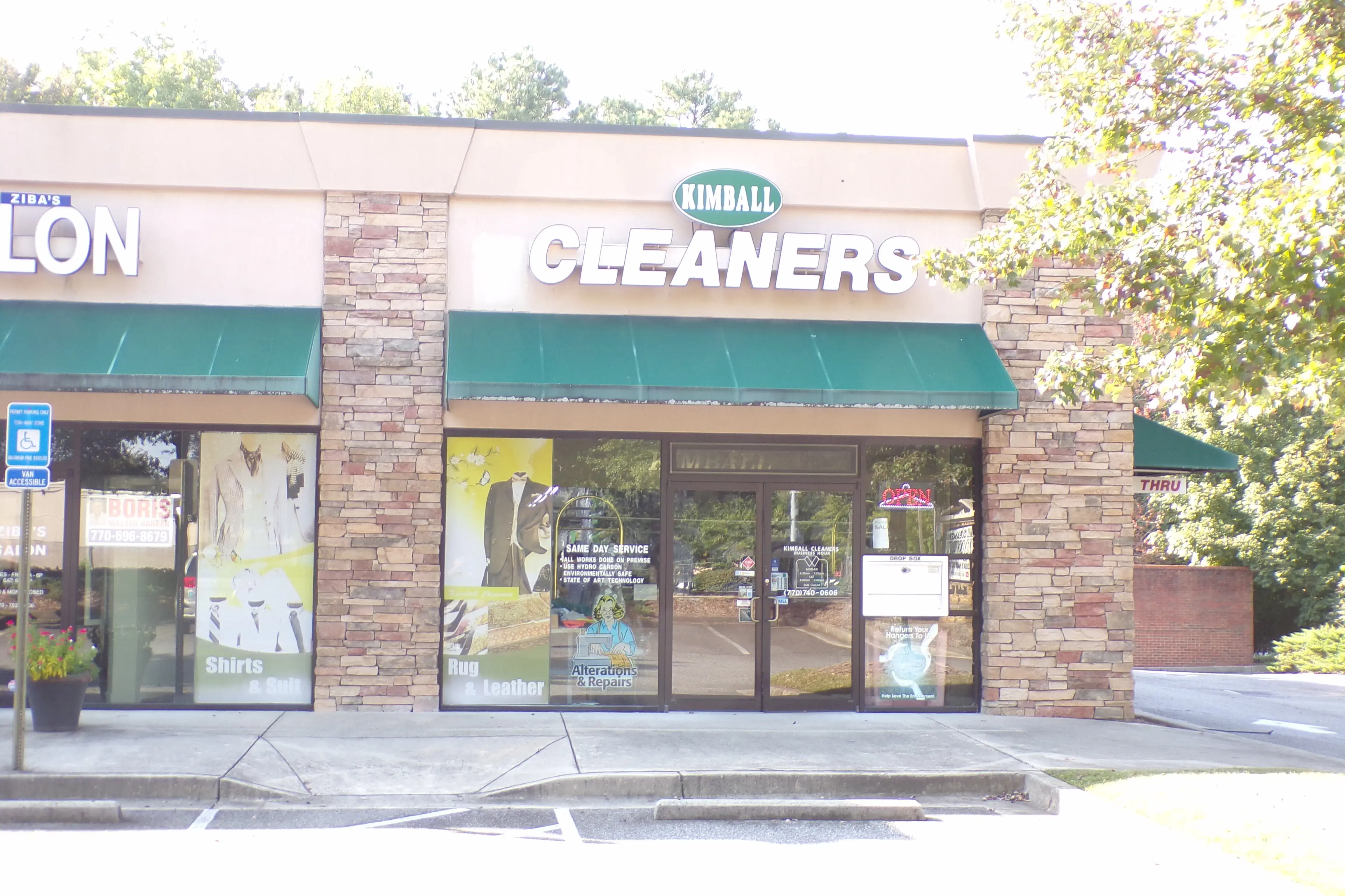 Kimball Cleaners location