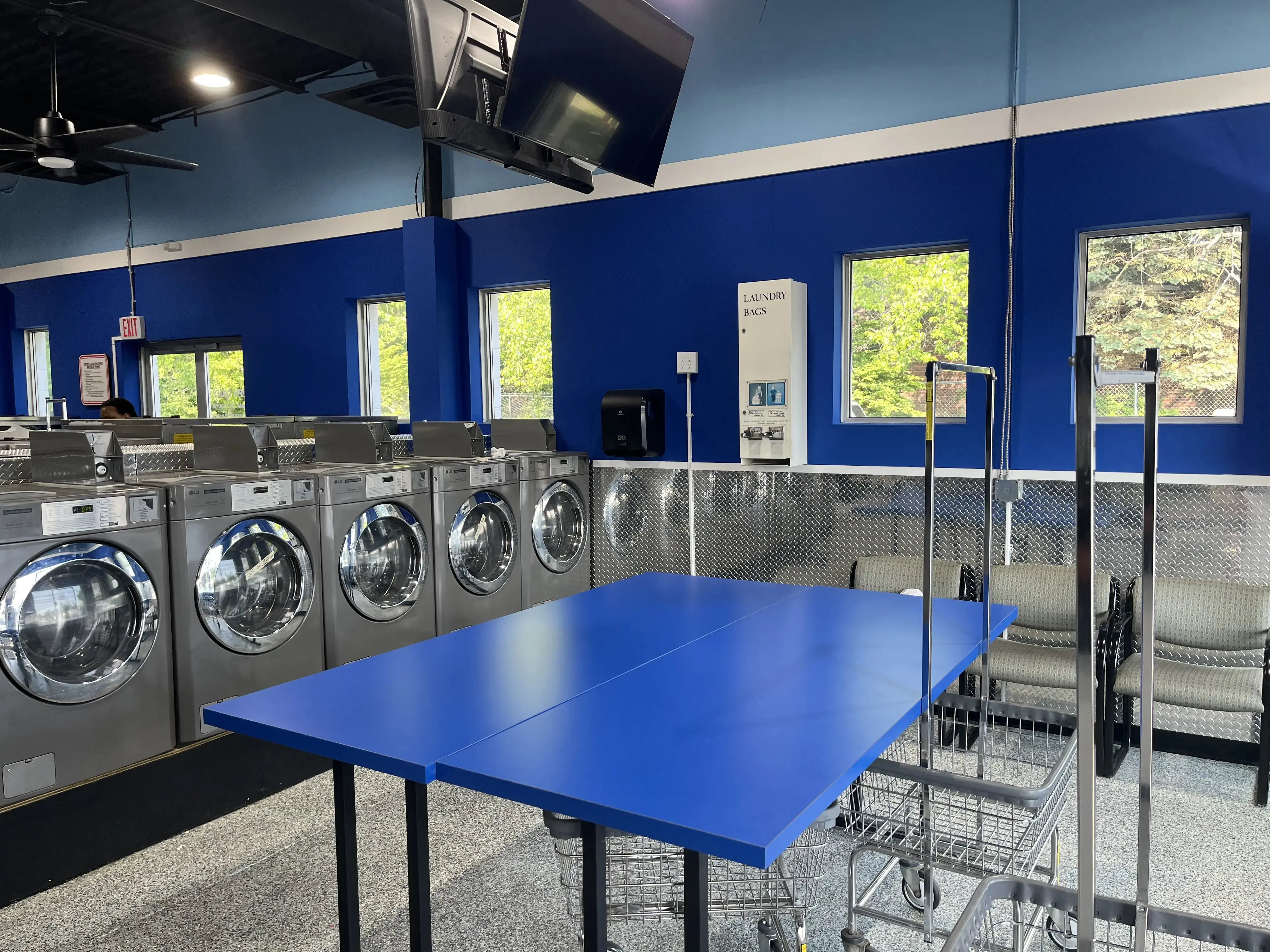 Latham Village Laundromat location