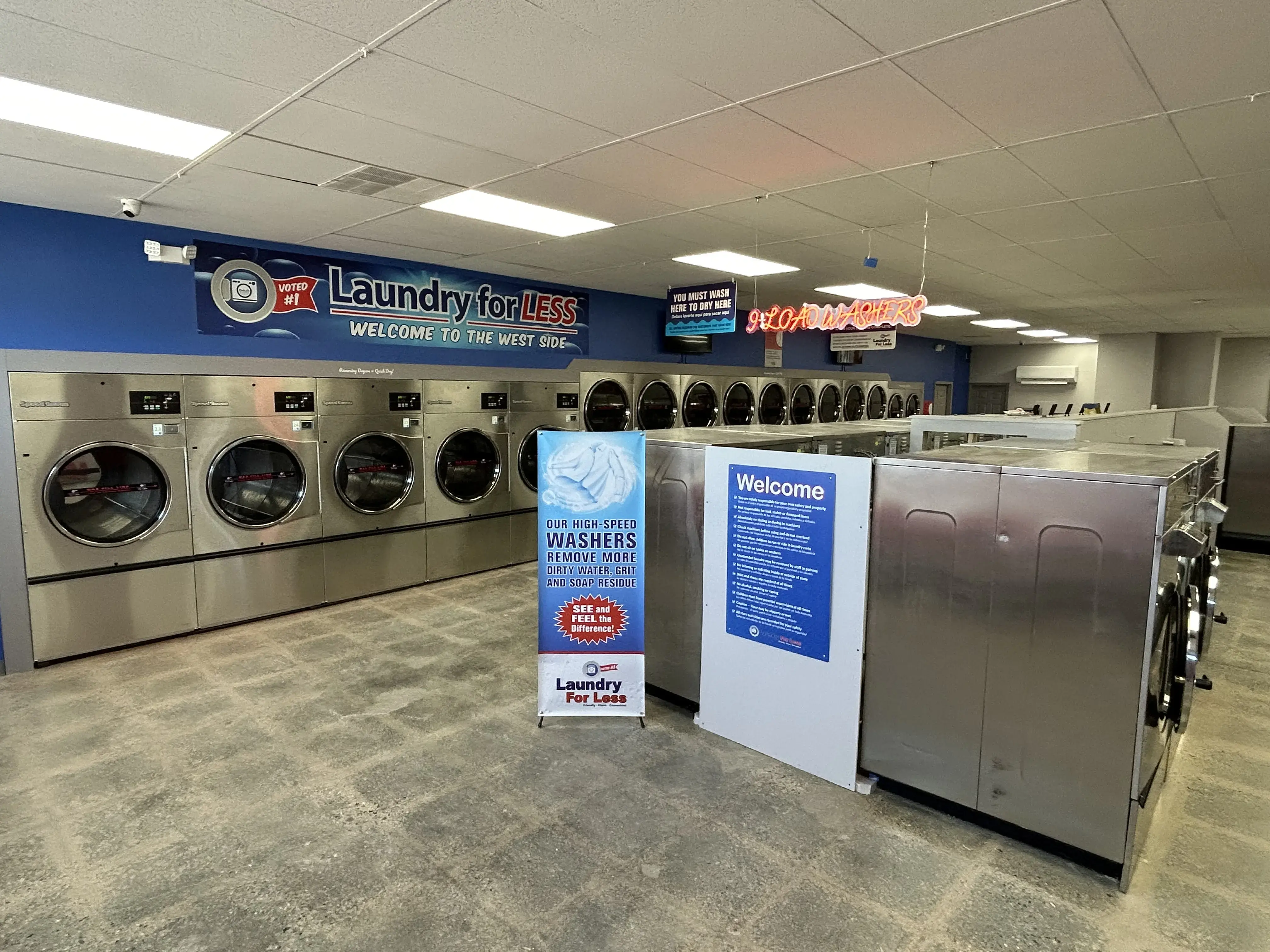 Laundry For Less Norwich - Oak Tree Plaza - Westside location