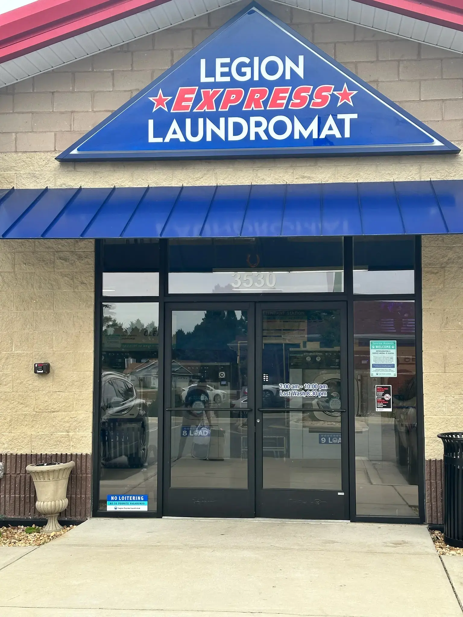 Legion Express Laundromat location