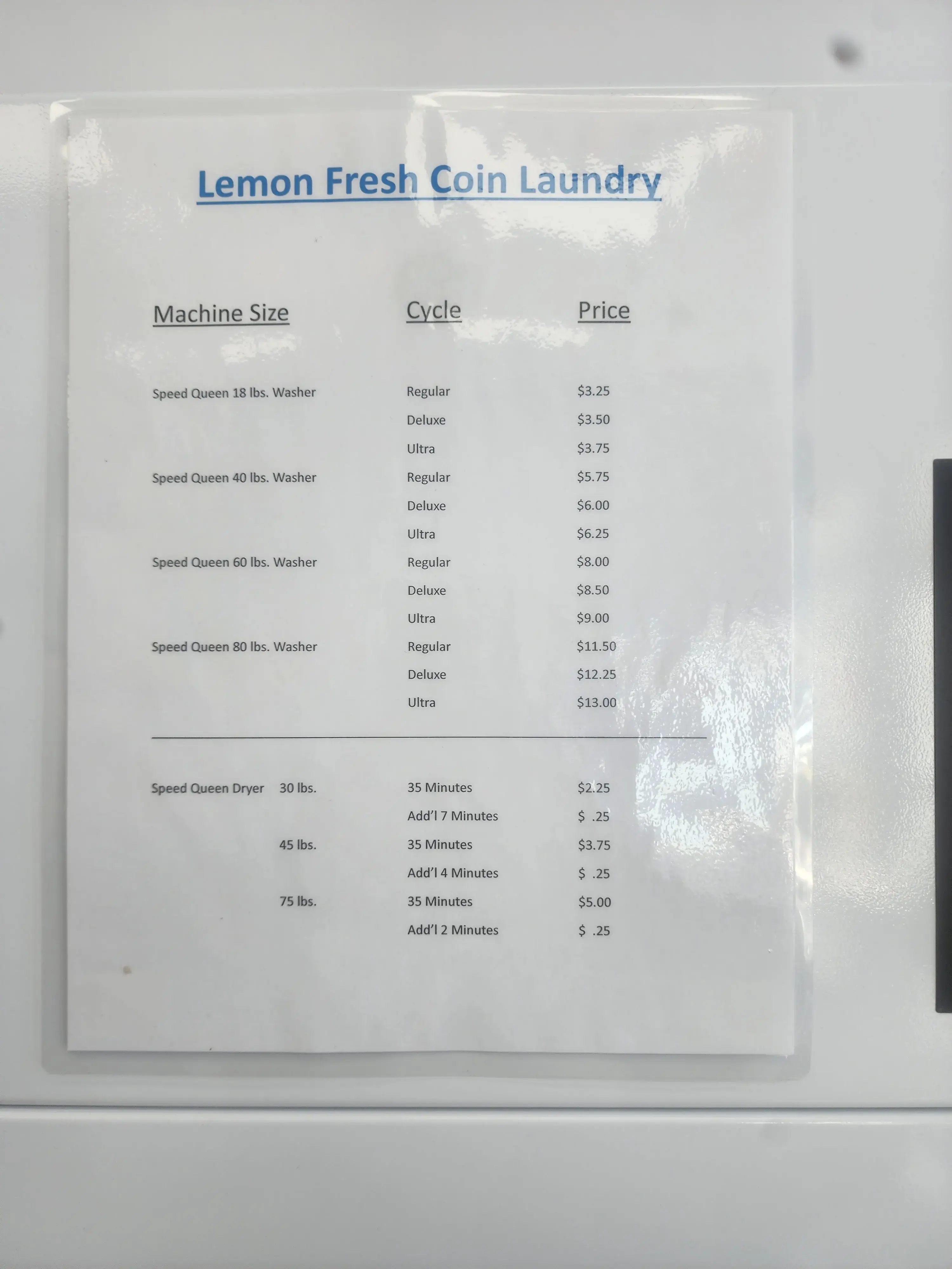 Lemon Fresh Coin Laundry thumbnail 11