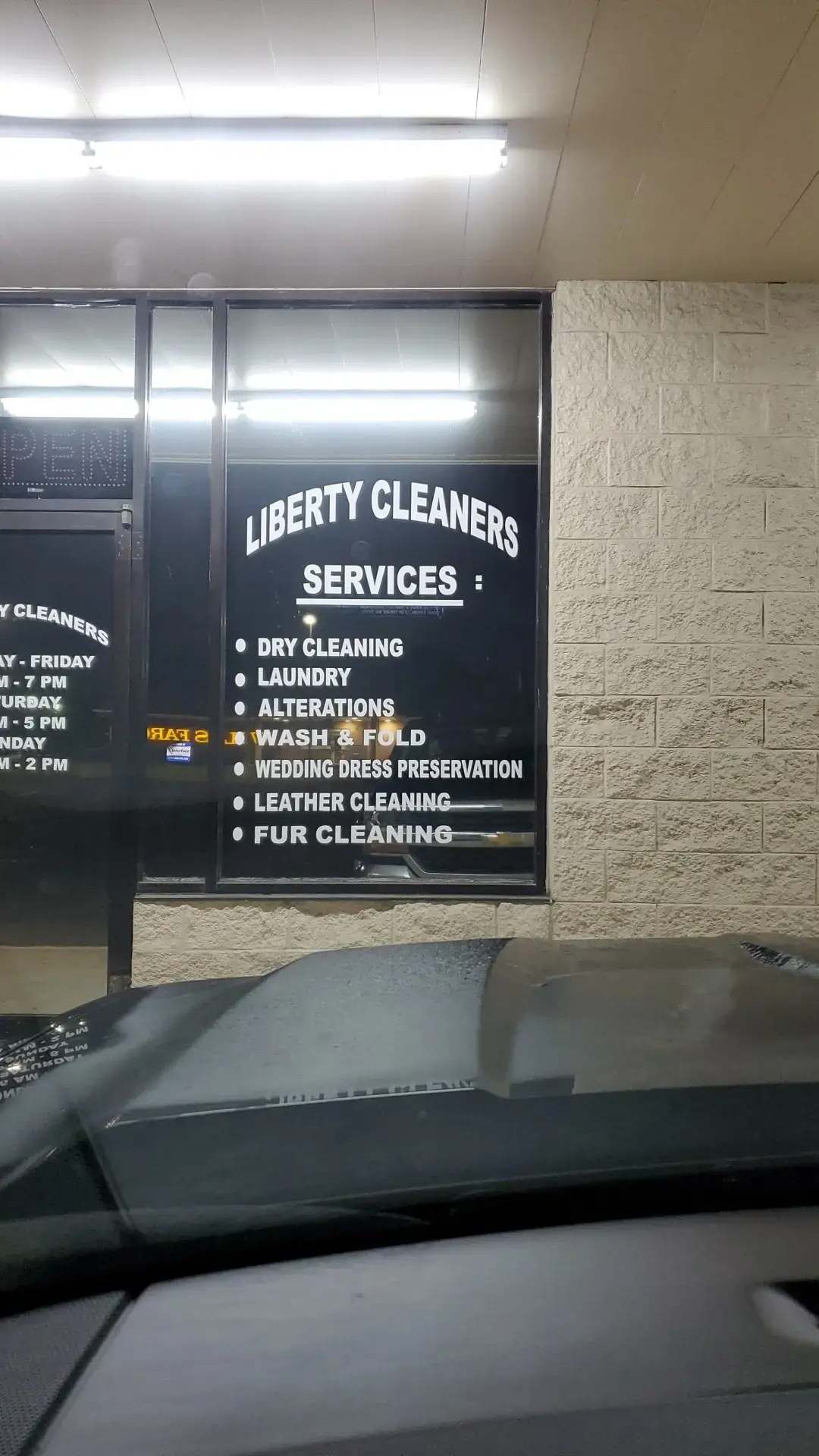 Liberty Cleaners location