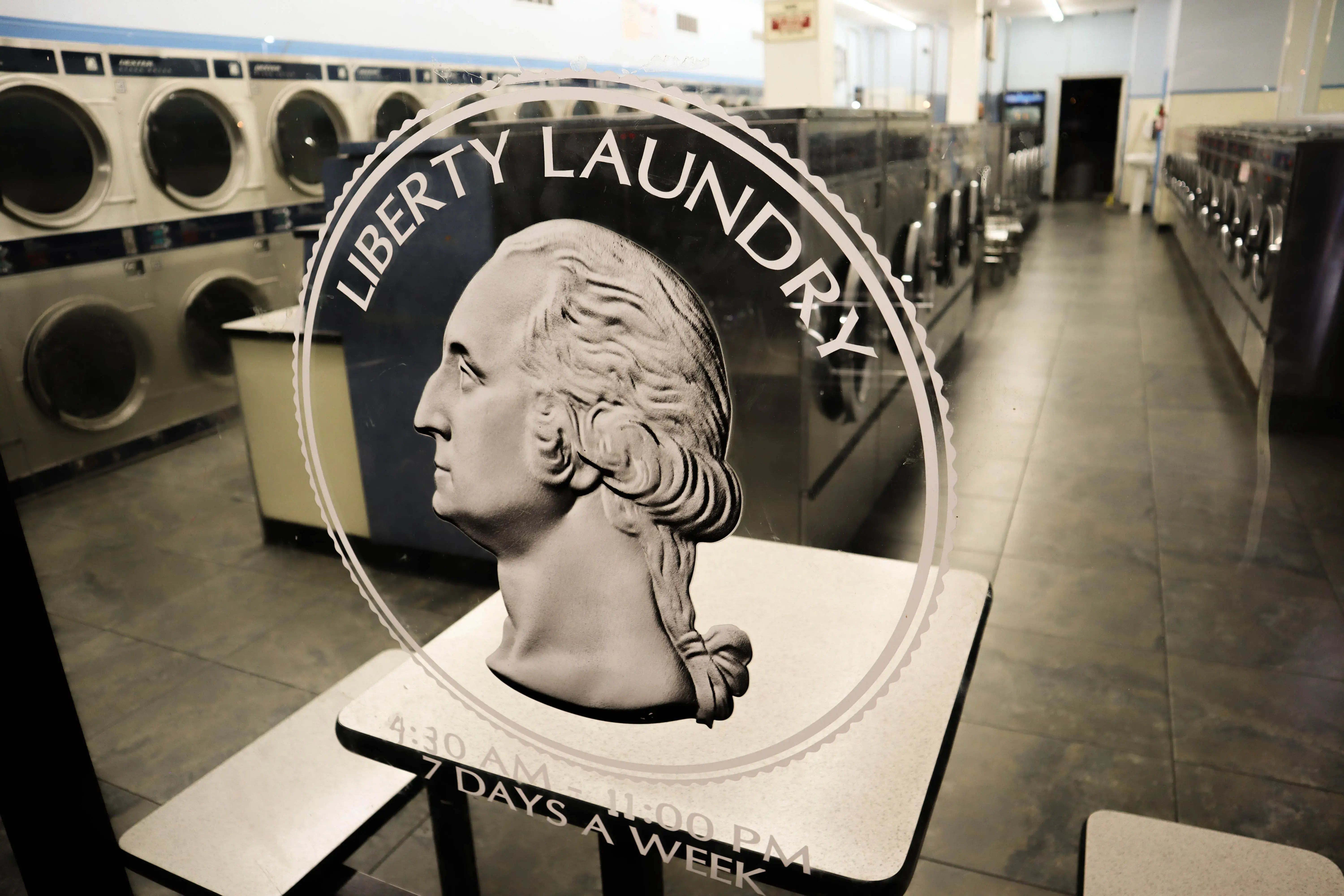 Liberty Laundry Laundromat in Santa Ana location
