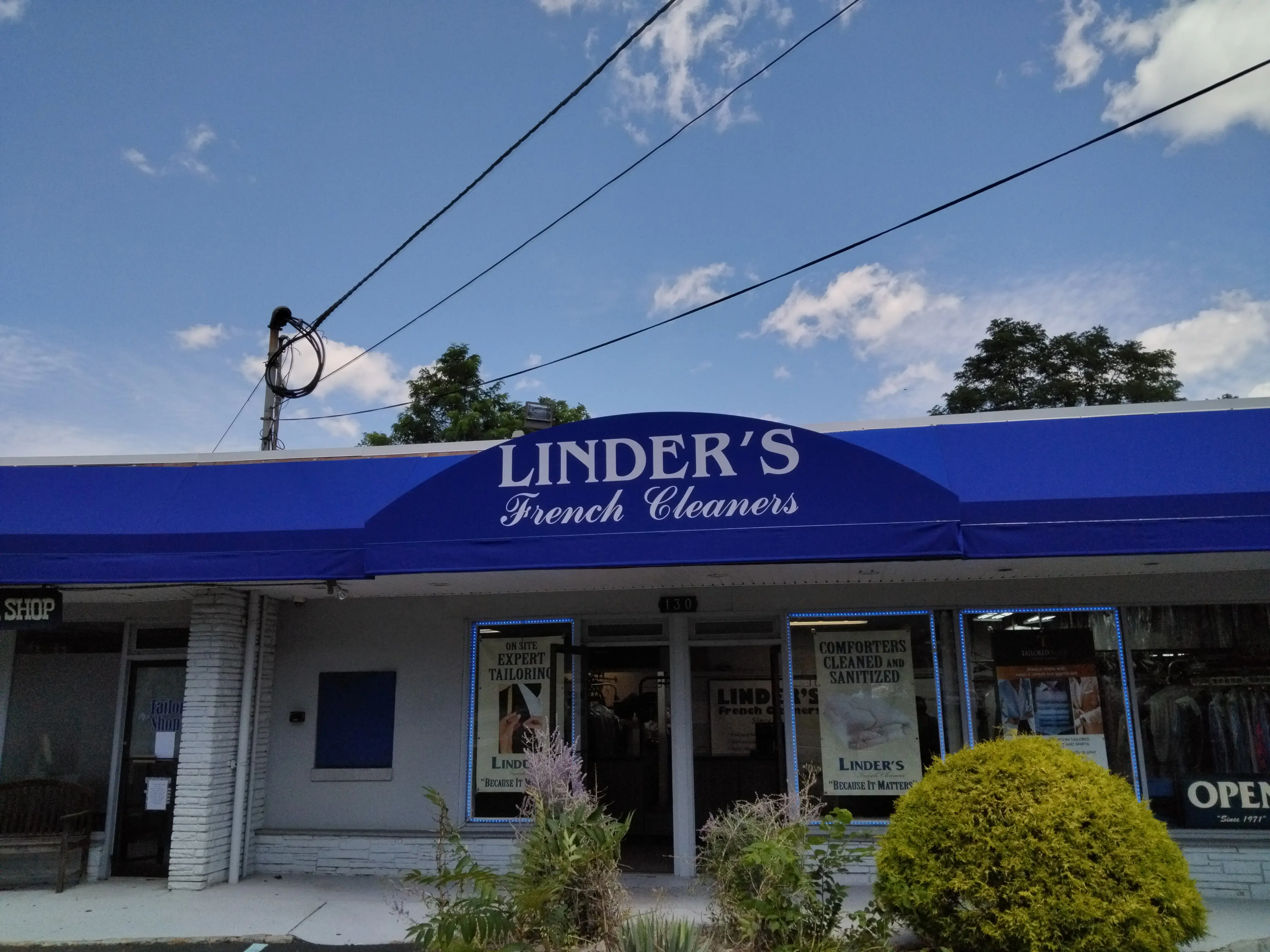 Linders French Cleaners location