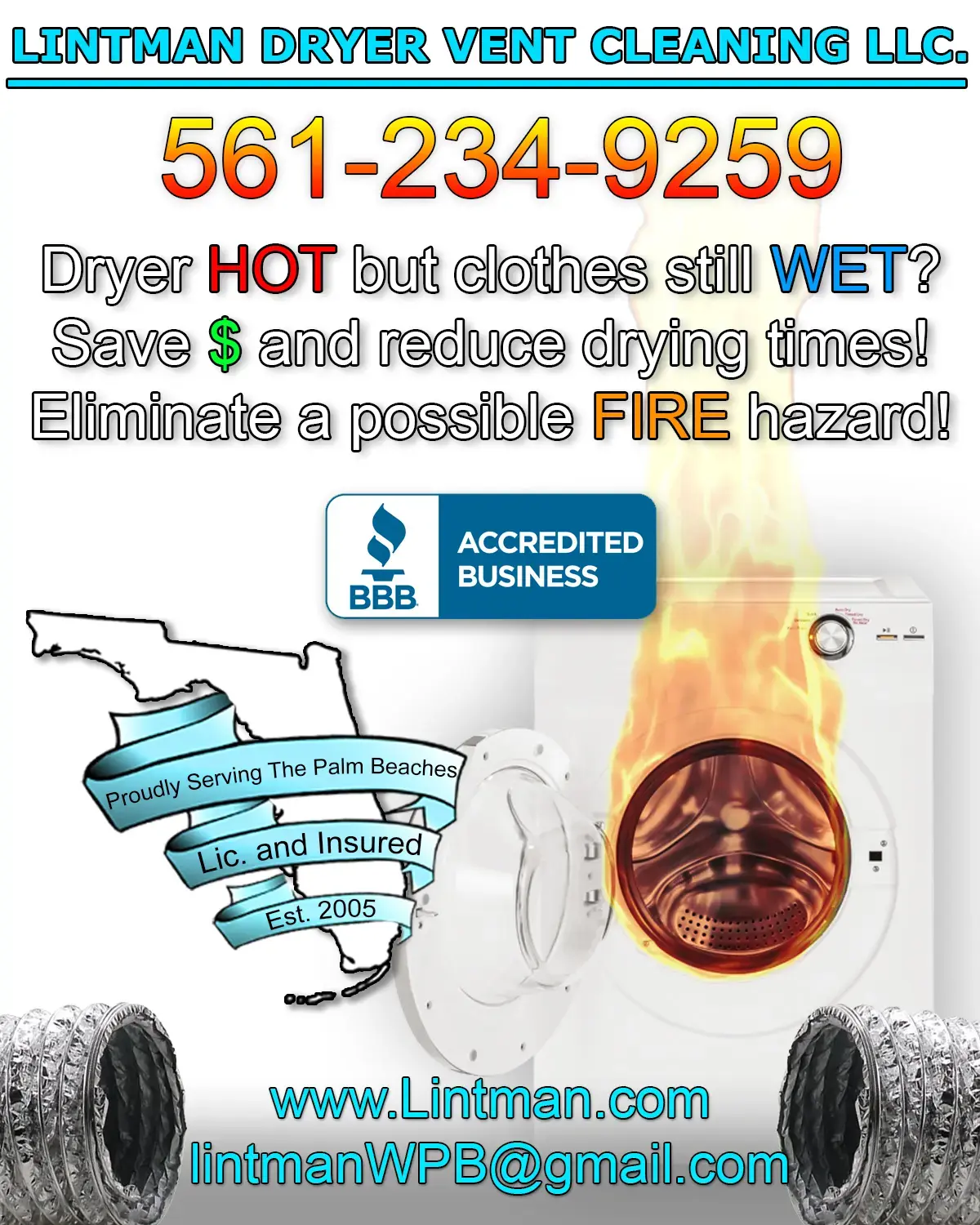 Lintman Dryer Vent Cleaning, LLC ® thumbnail 17