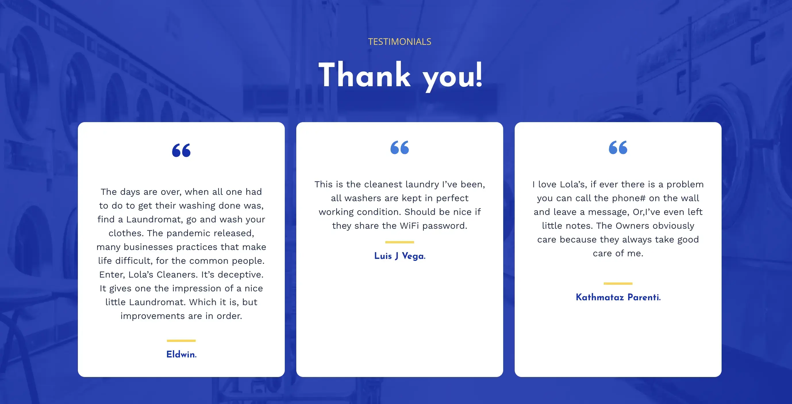 Lola's Cleaners thumbnail 12