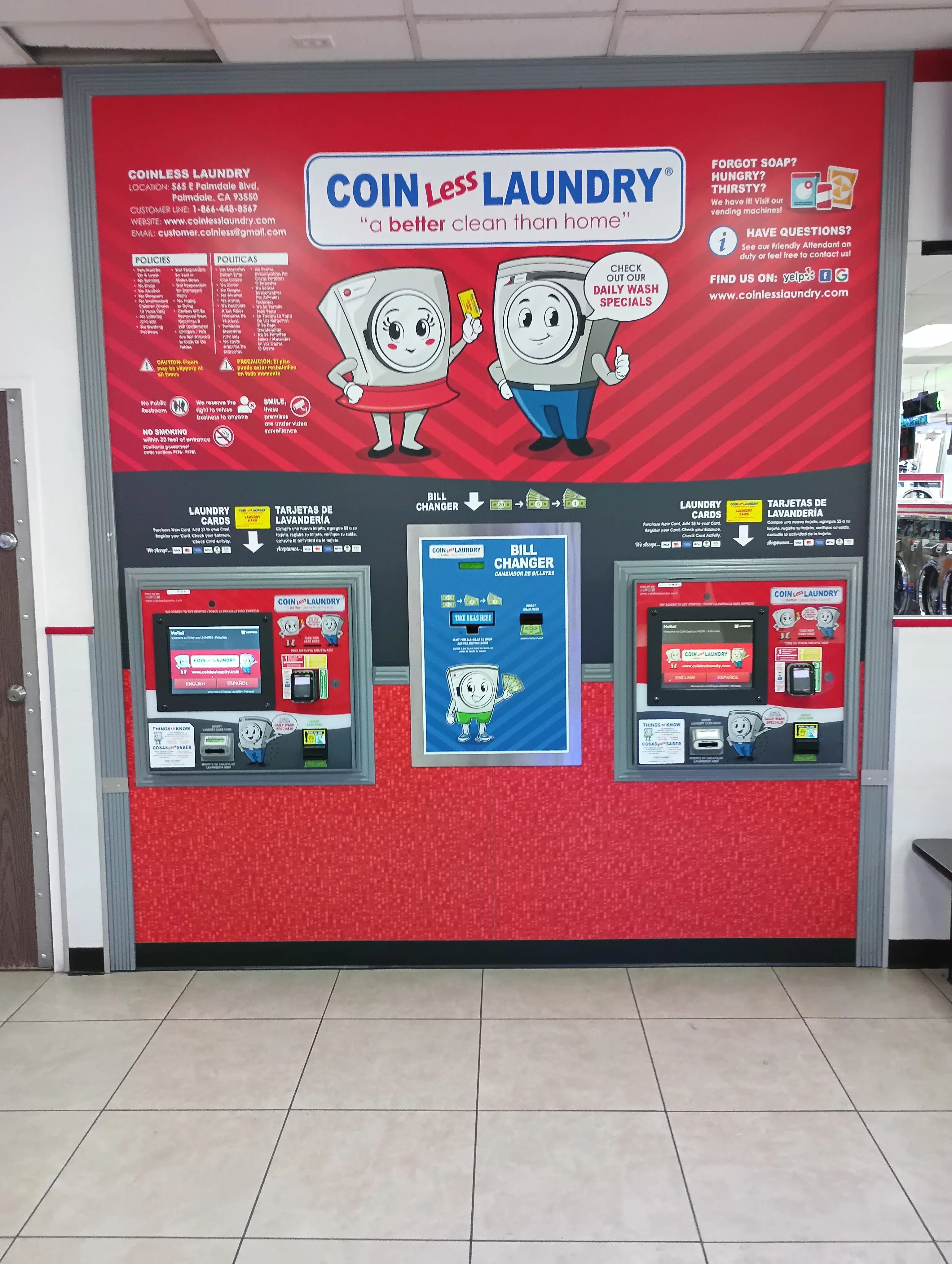 Lucy's Laundromat DBA COIN Less LAUNDRY - Image 3
