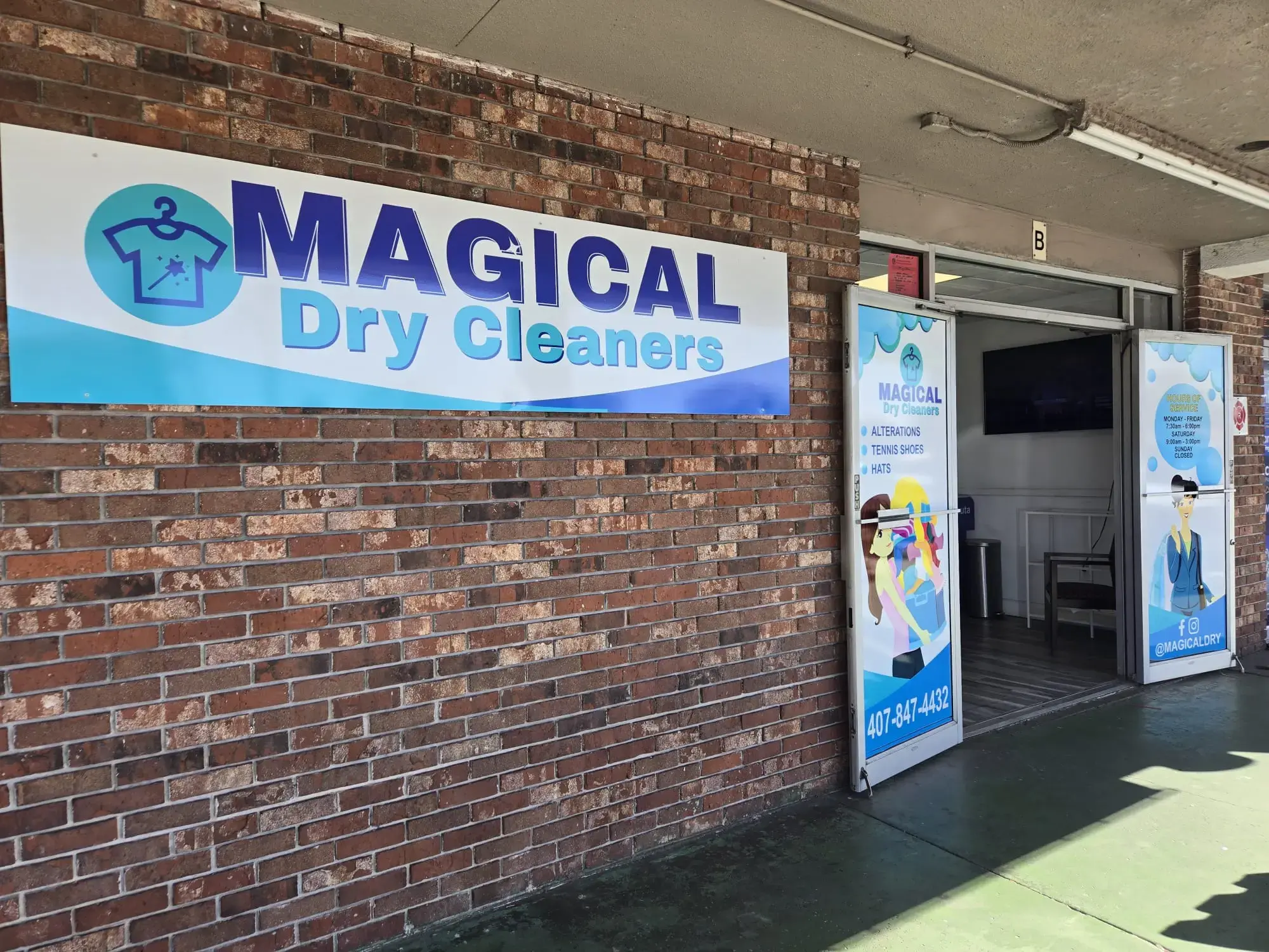 Magical Dry Cleaners location