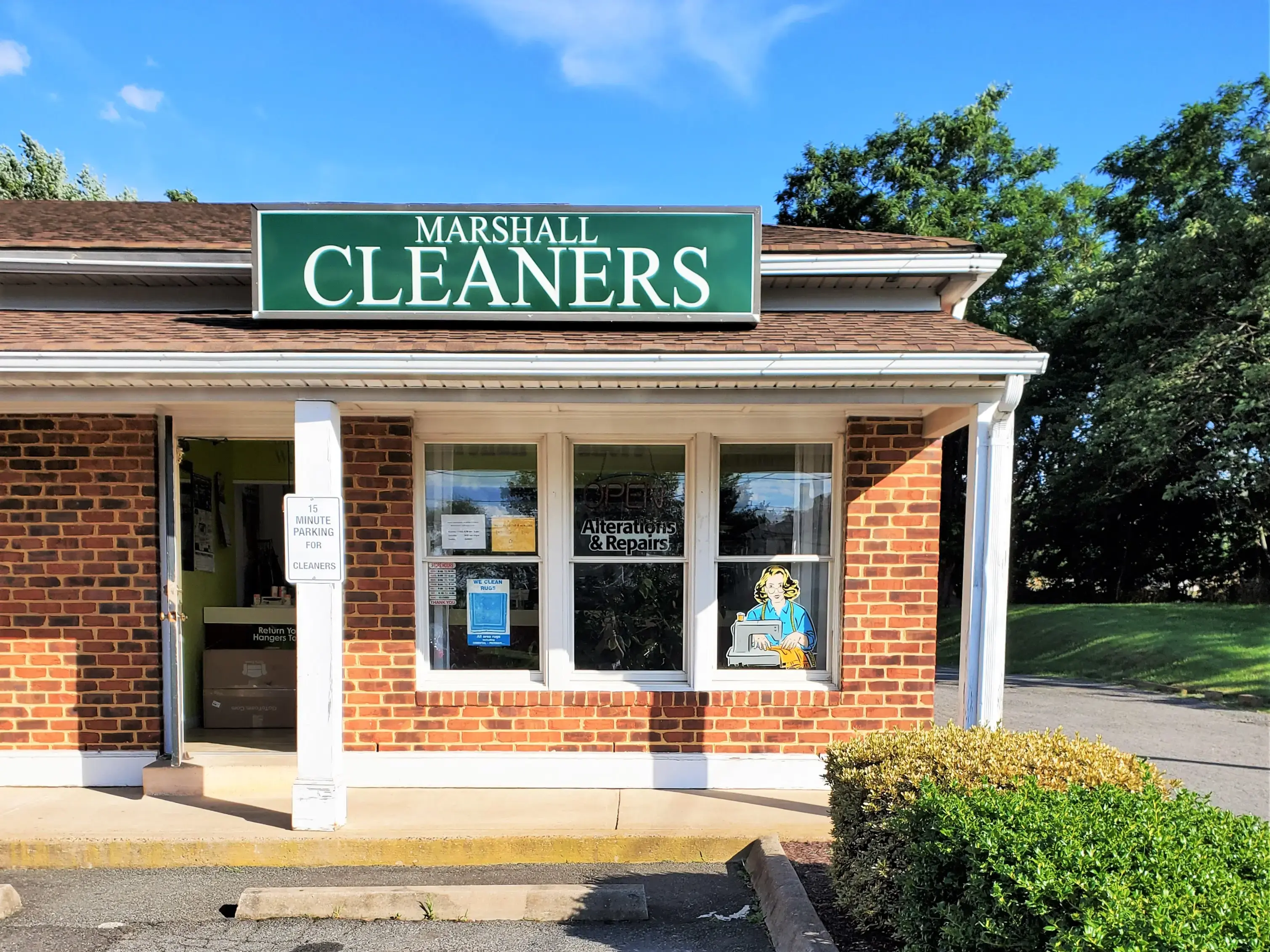 Marshall Cleaners location