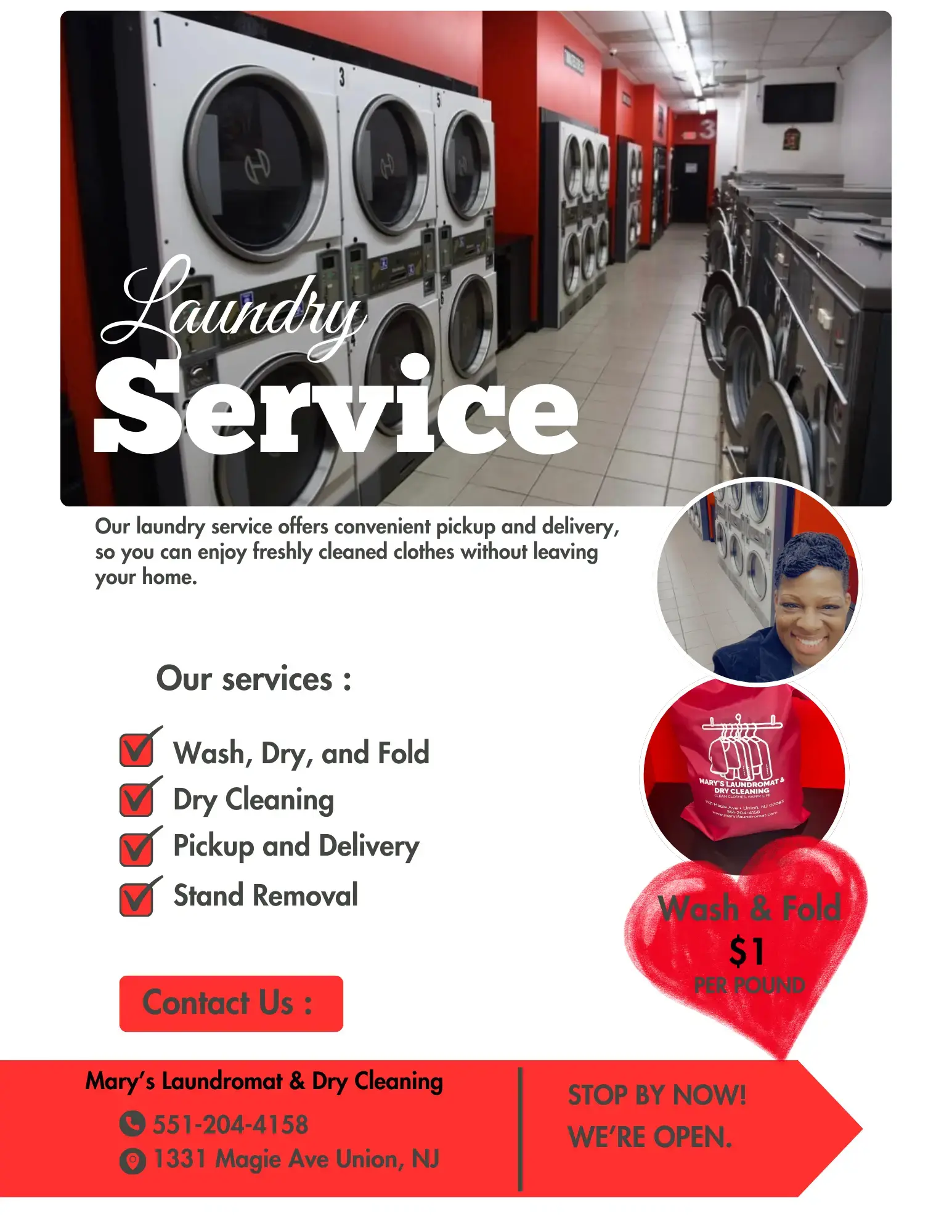 Mary’s Laundromat & Dry Cleaning - Image 3