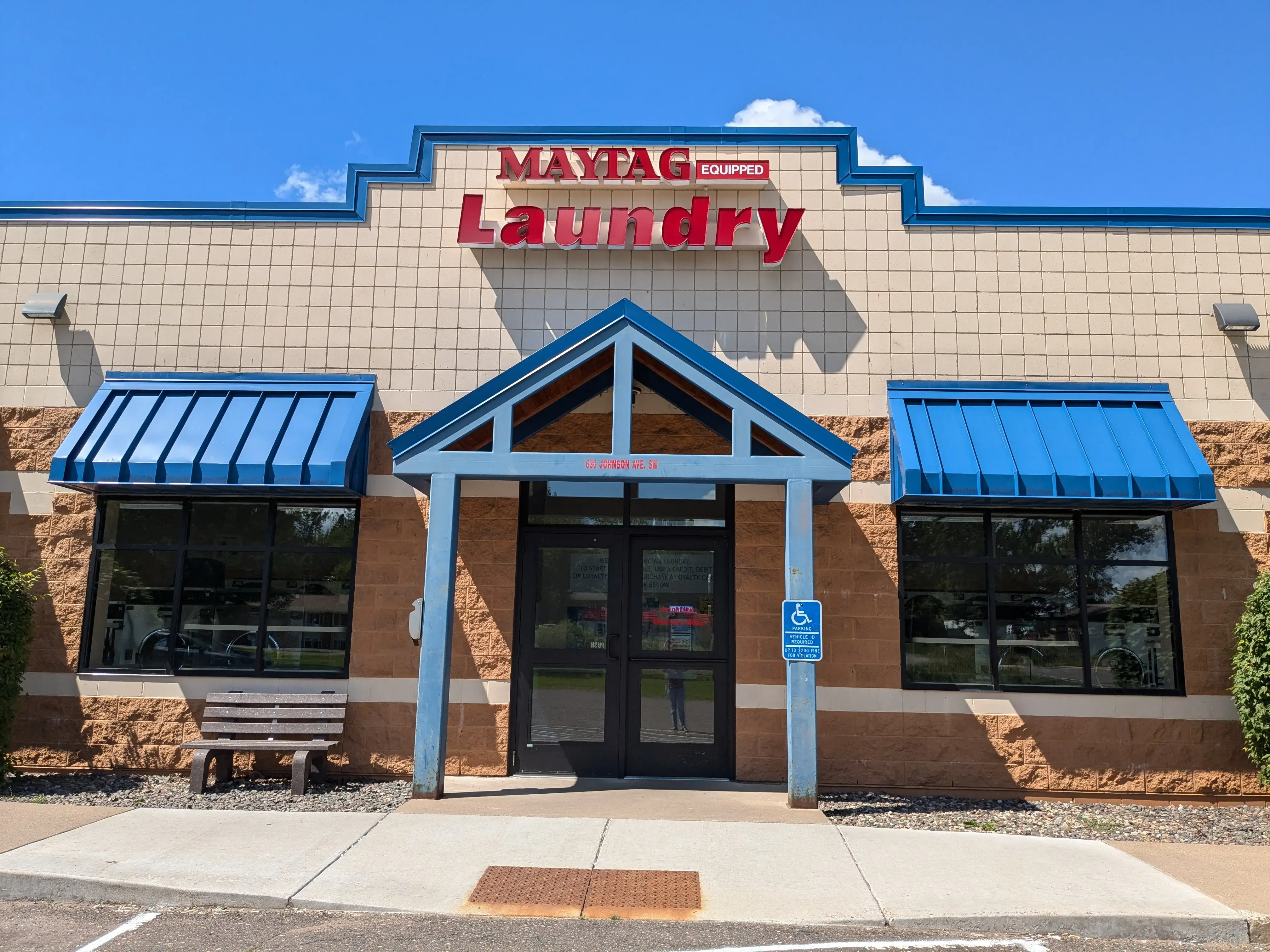 Maytag Coin Laundry of Pine City location