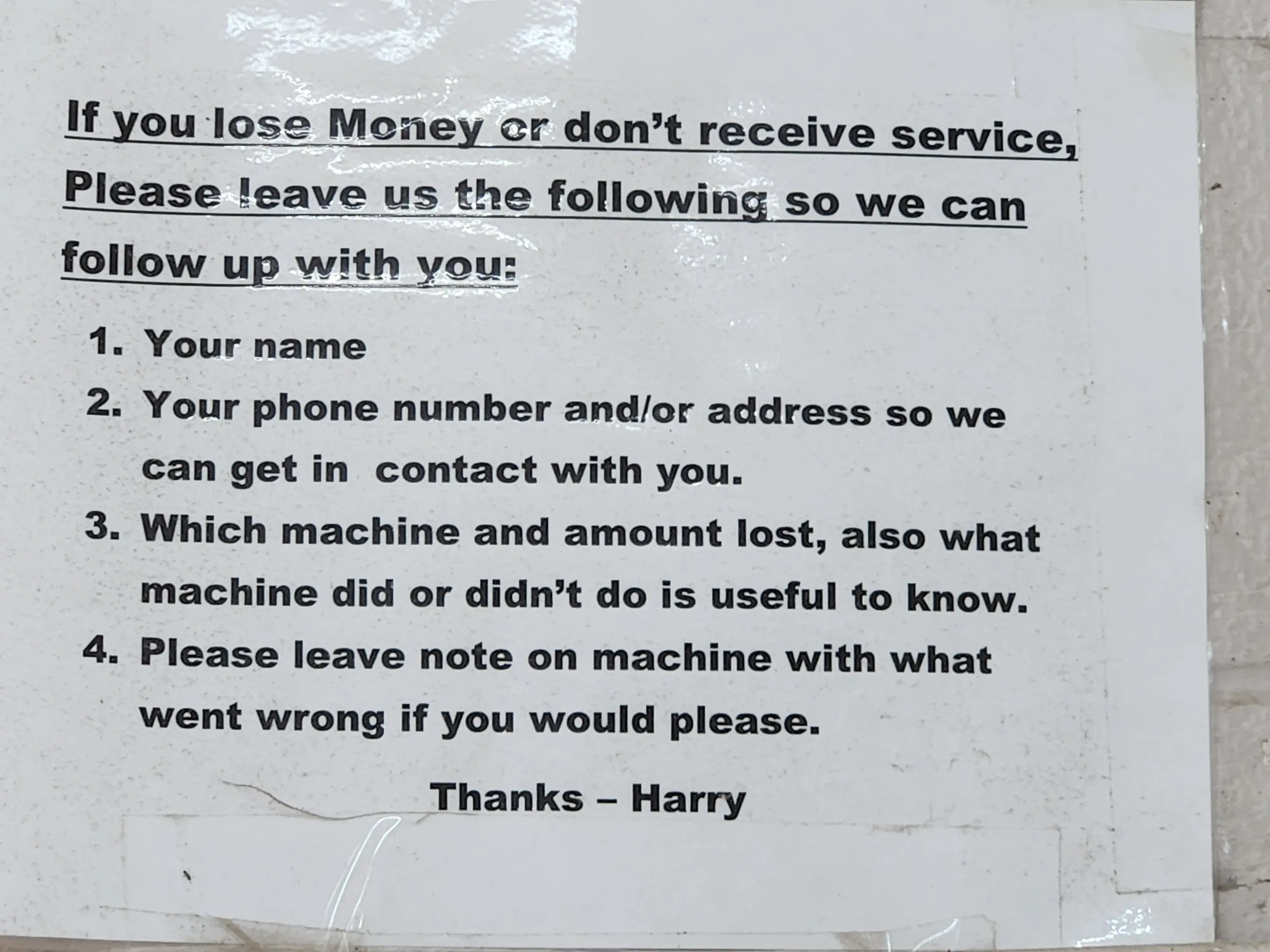 McCann's Laundromat thumbnail 9