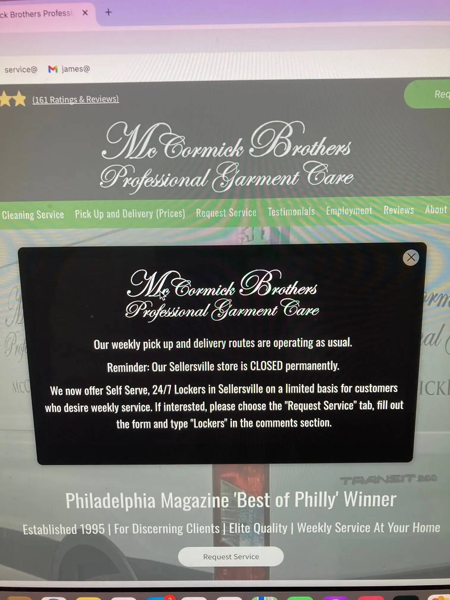 McCormick Brothers Professional Garment Care thumbnail 11