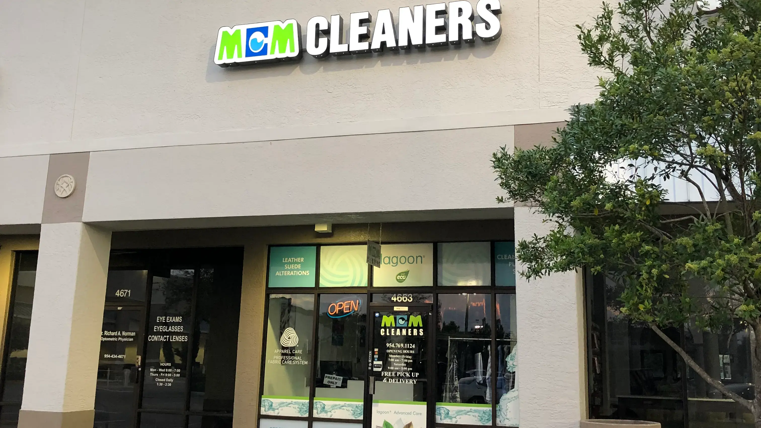 MCM Cleaners location