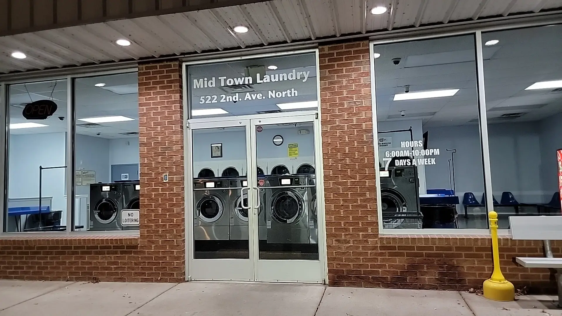 Mid Town Laundry location