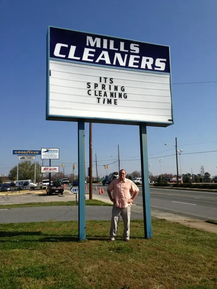 Mills Cleaners location