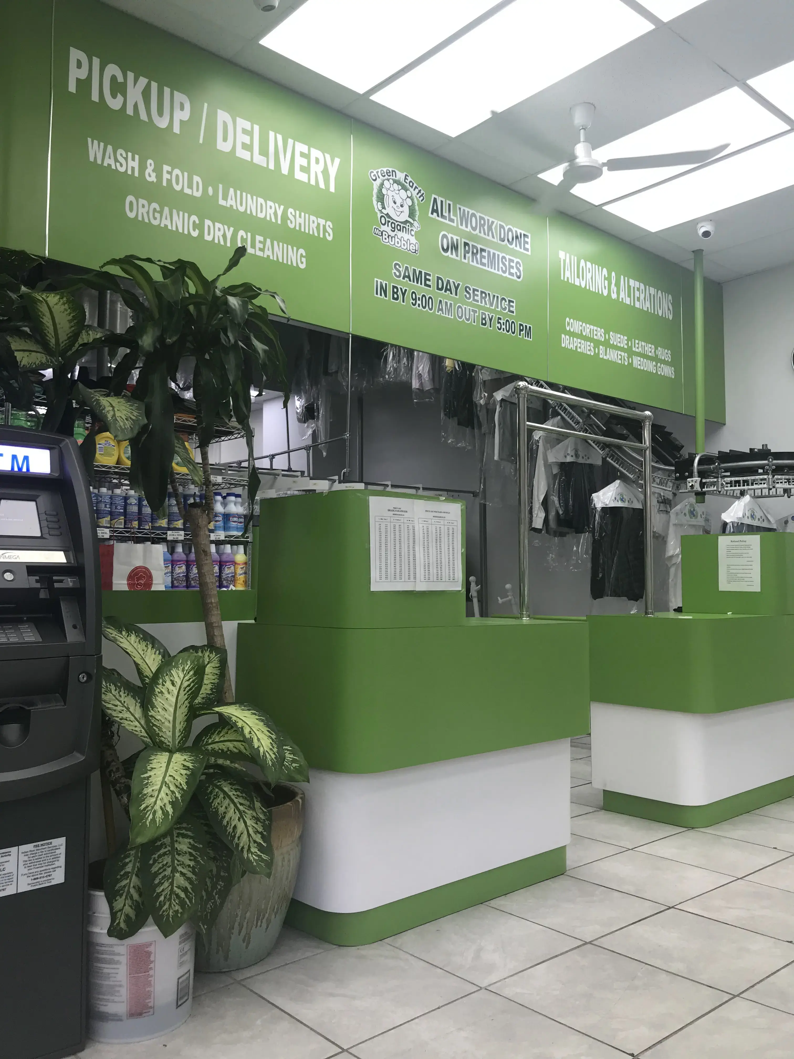 Miss Bubble Laundromat location