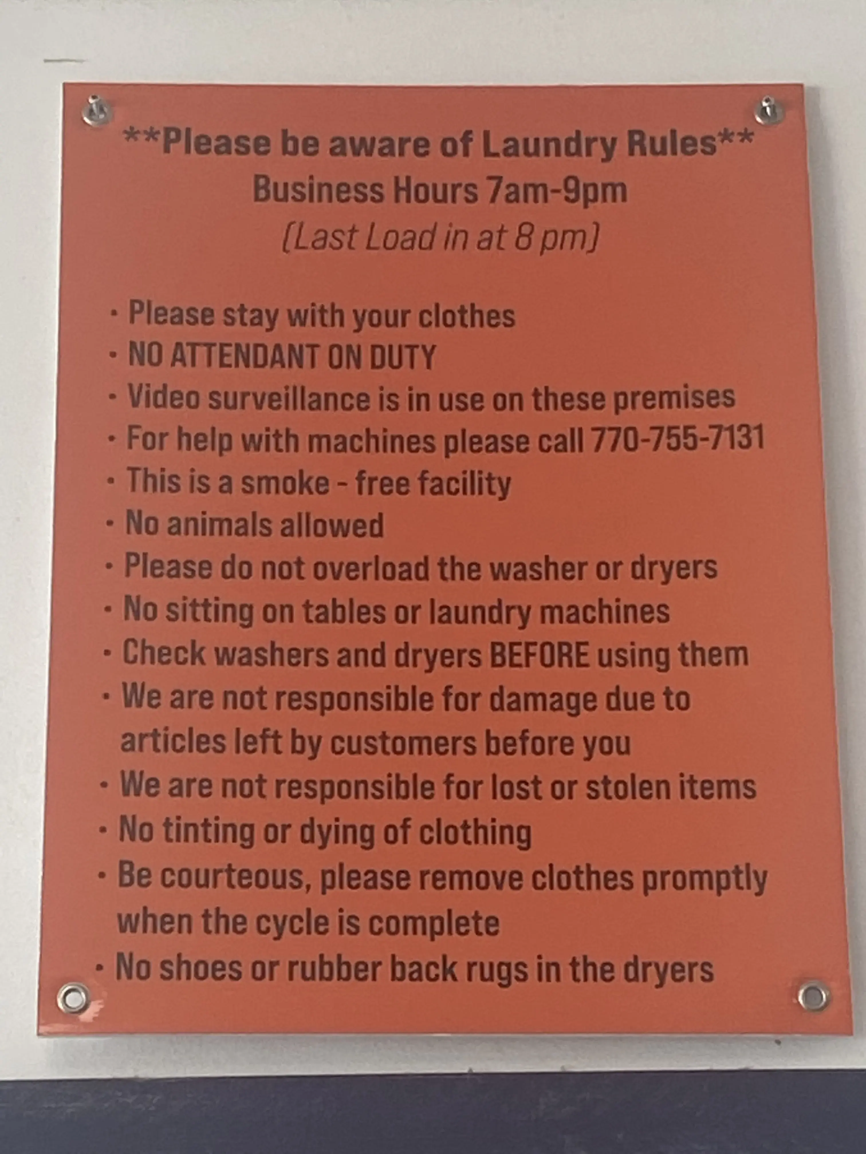Miss Bubbles Laundromat Lavanderia- Newnan GA thumbnail 14
