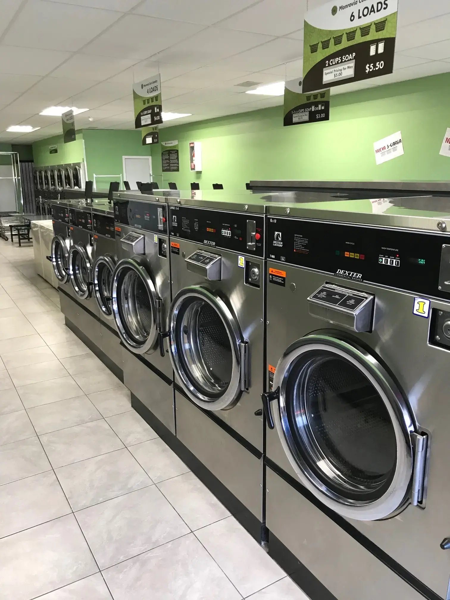 Monrovia Coin Laundry location