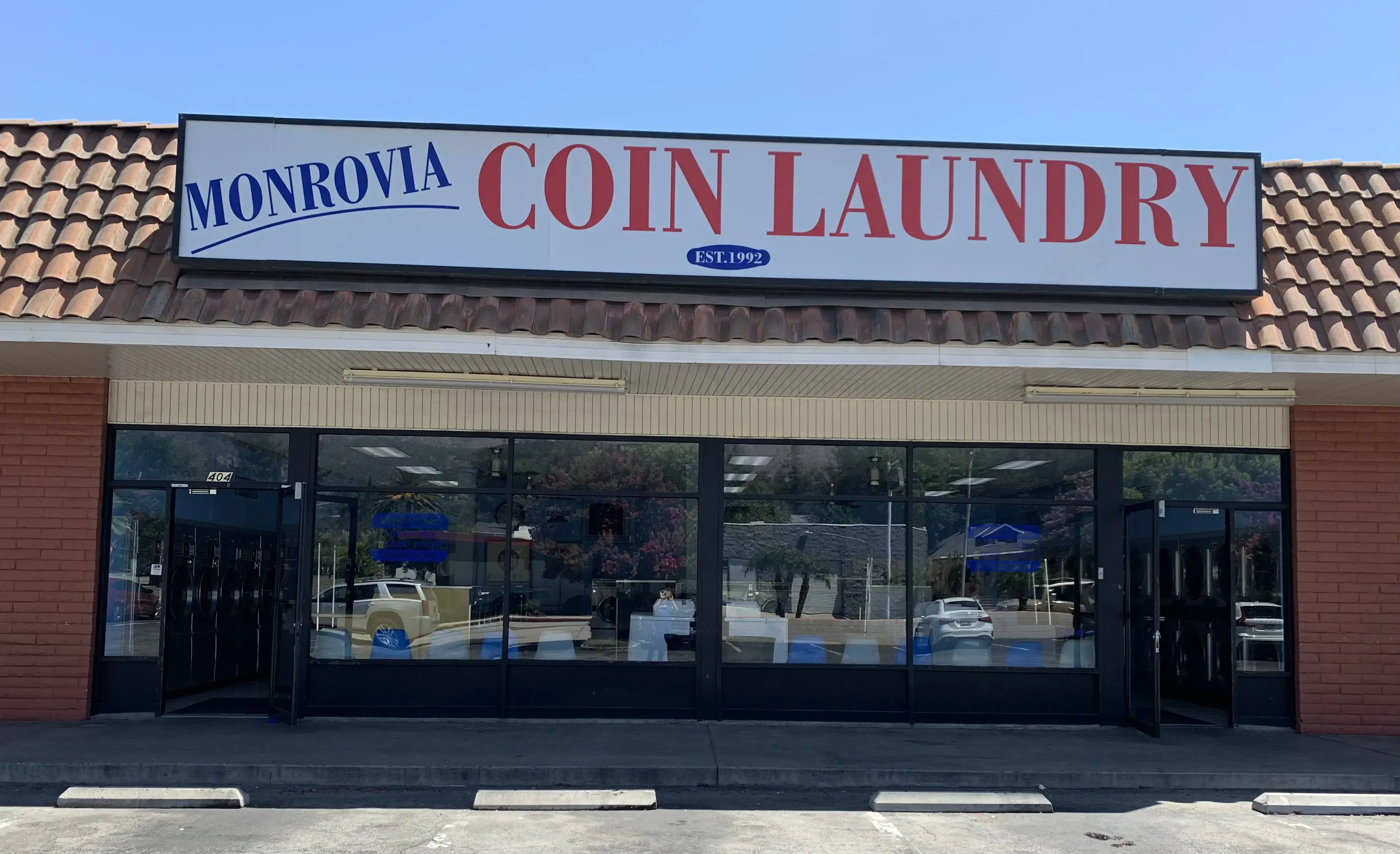 Monrovia Coin Laundry location