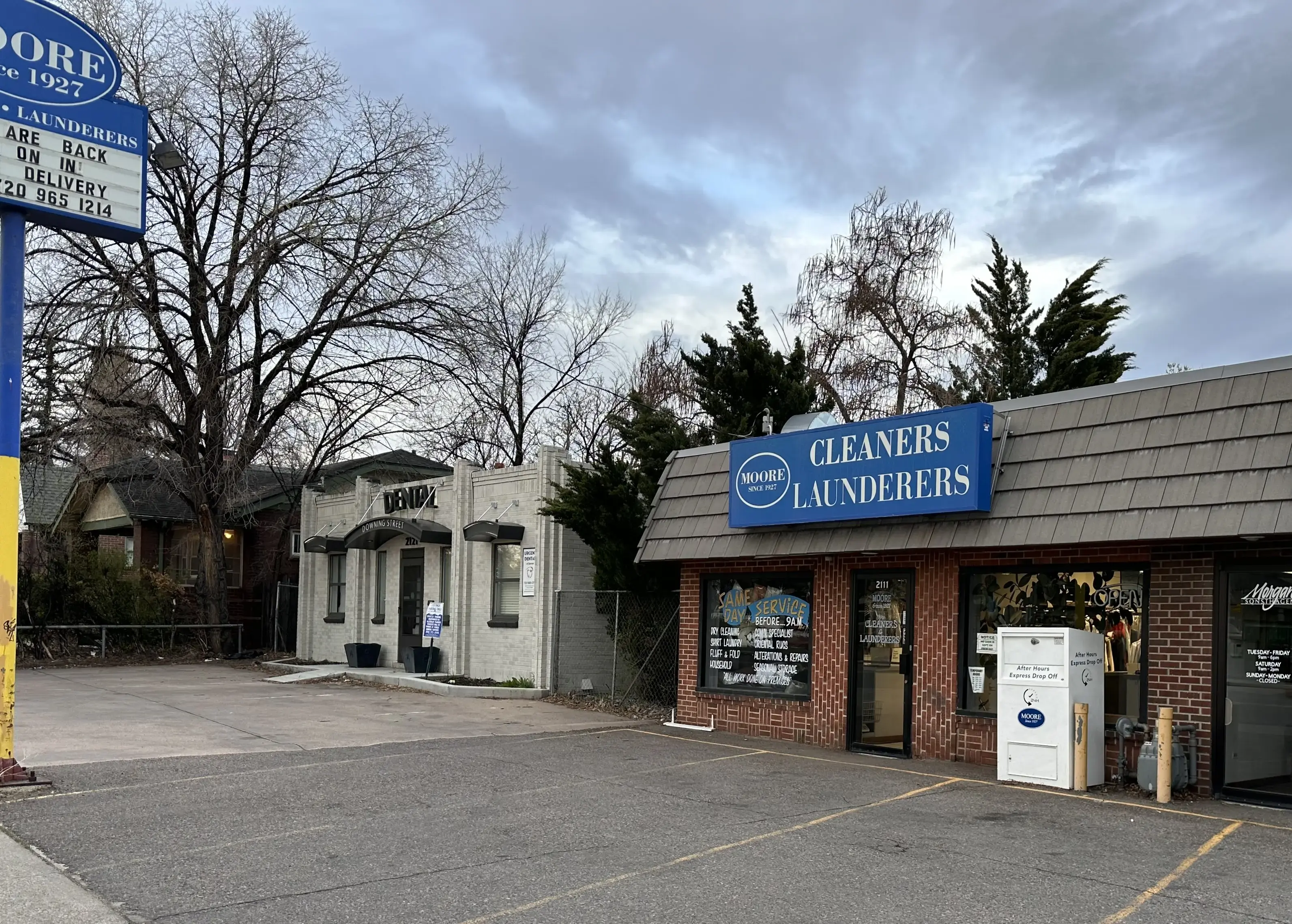Moore Cleaners location
