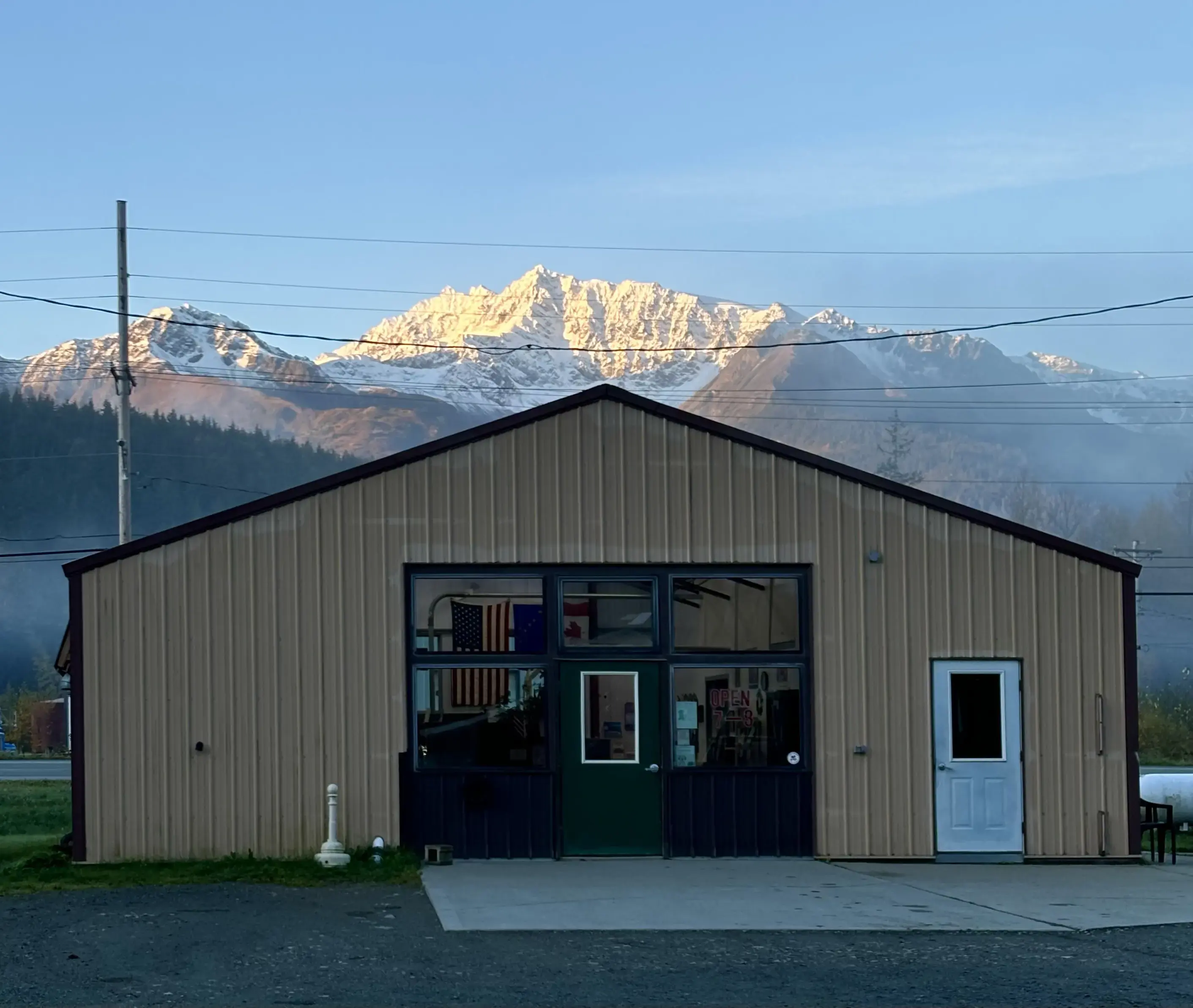 Moose Horn Cafe & Laundromat location