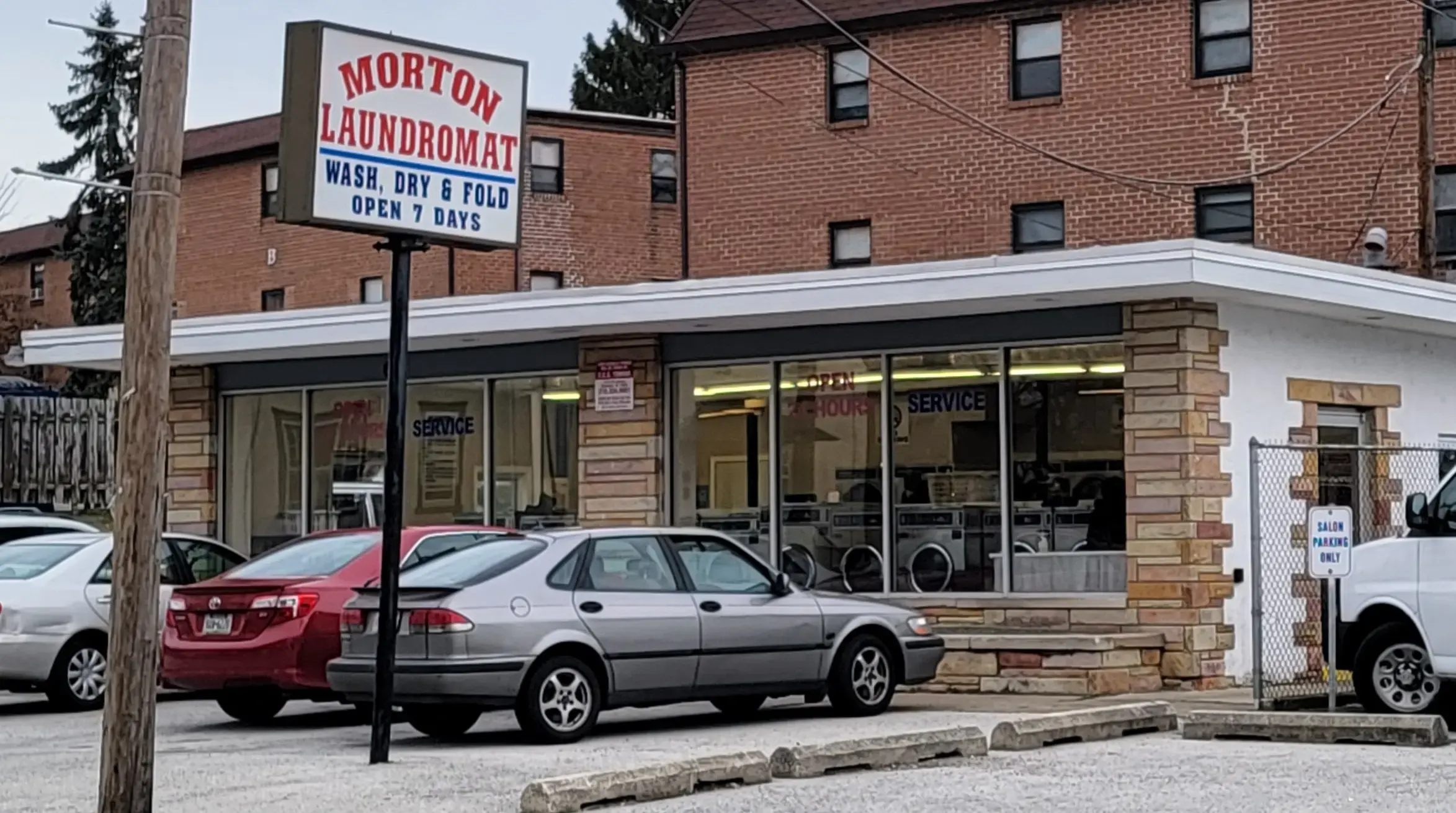Morton Laundromat location