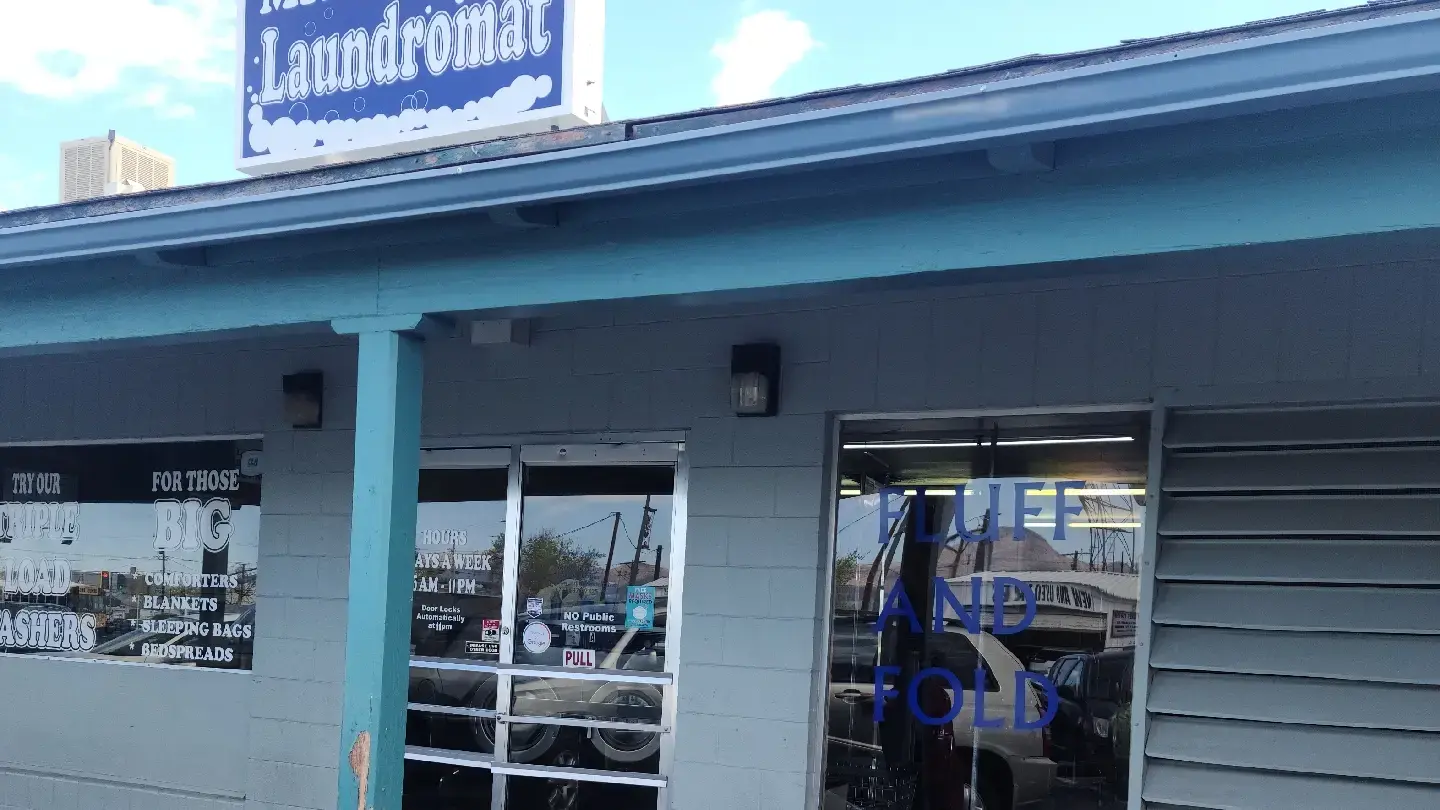 Mr Bubbles Laundromat Fernley location