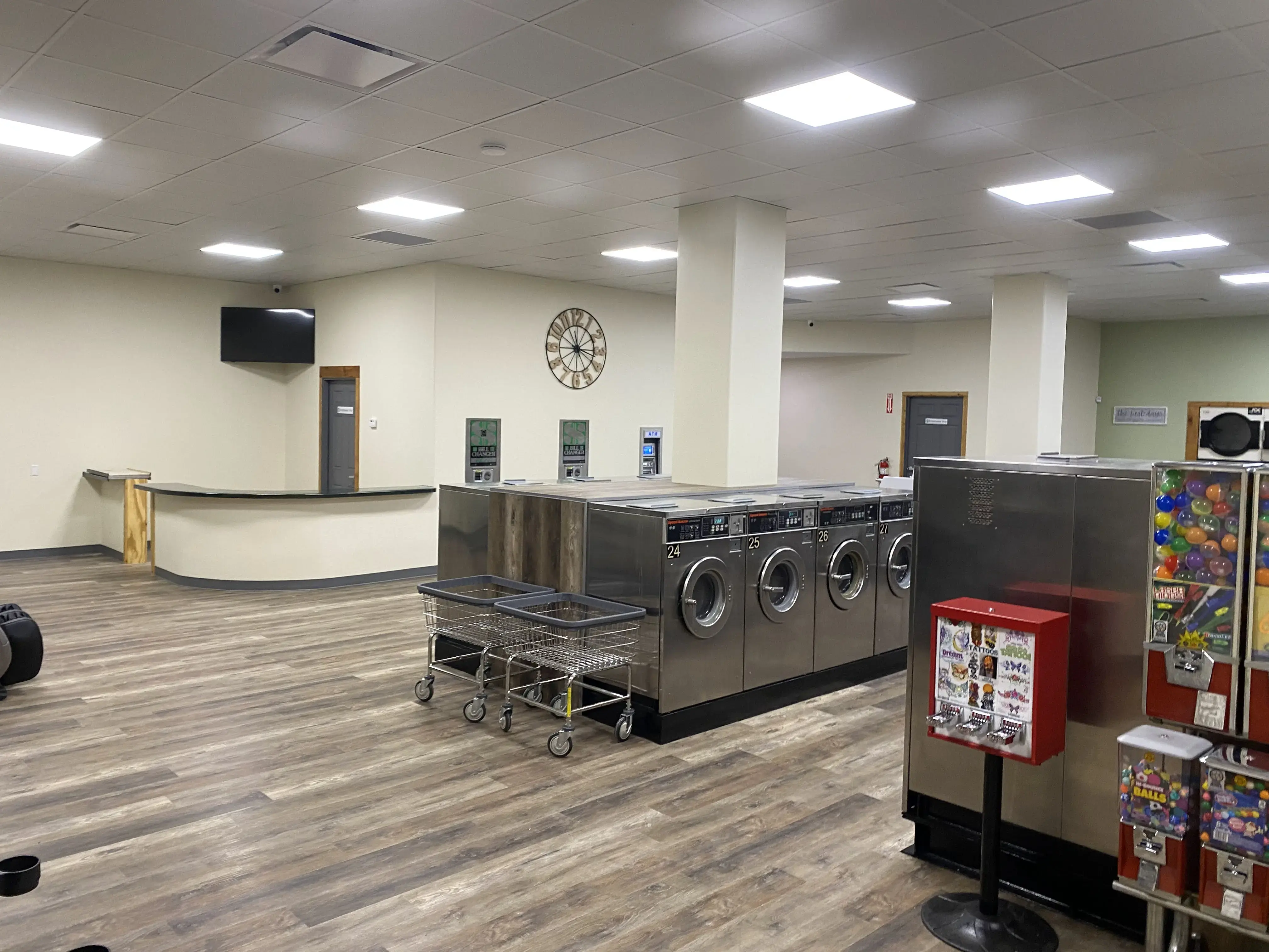 Mr. Washy's location