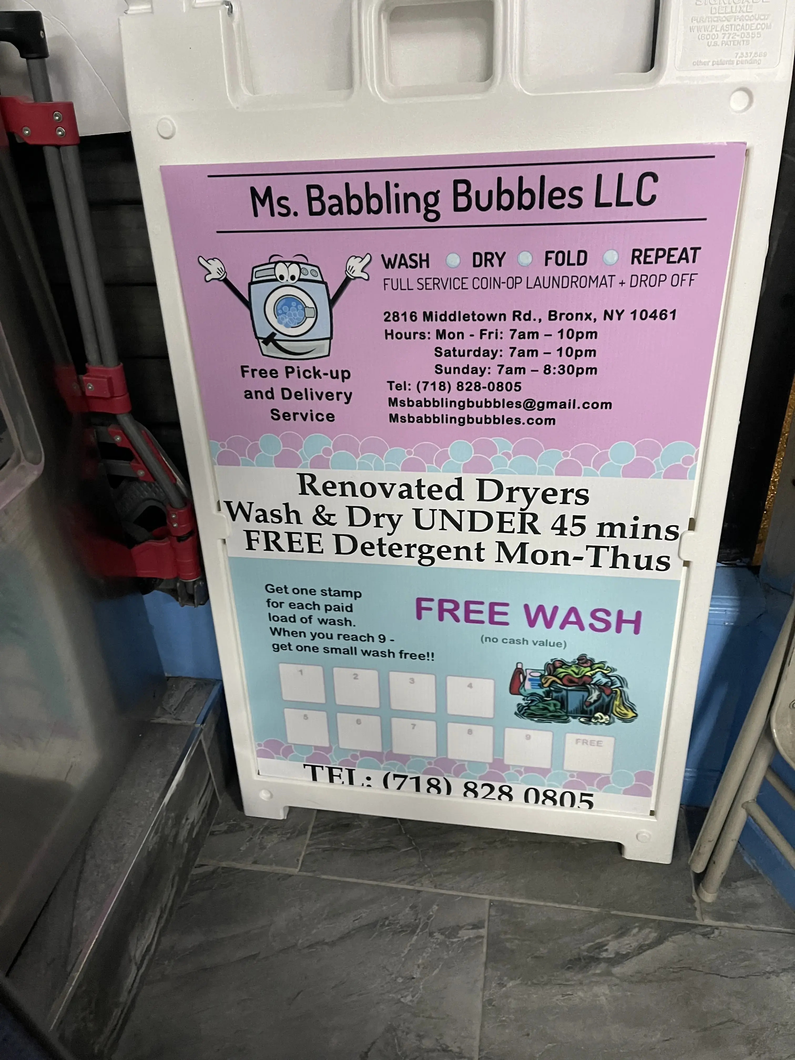 Ms. Babbling Bubbles Laundromat thumbnail 18
