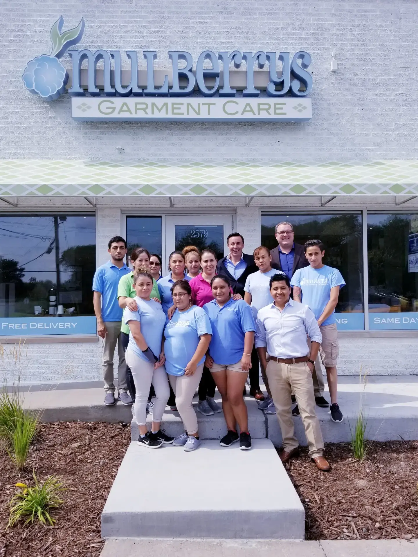 Mulberrys Dry Cleaners and Laundry location