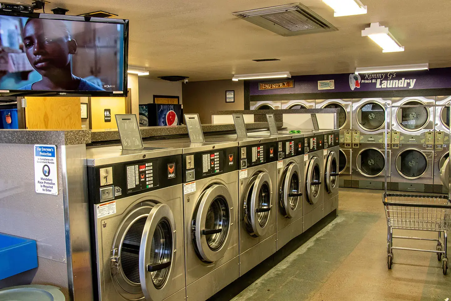 Nelson's Prince Street Laundry location