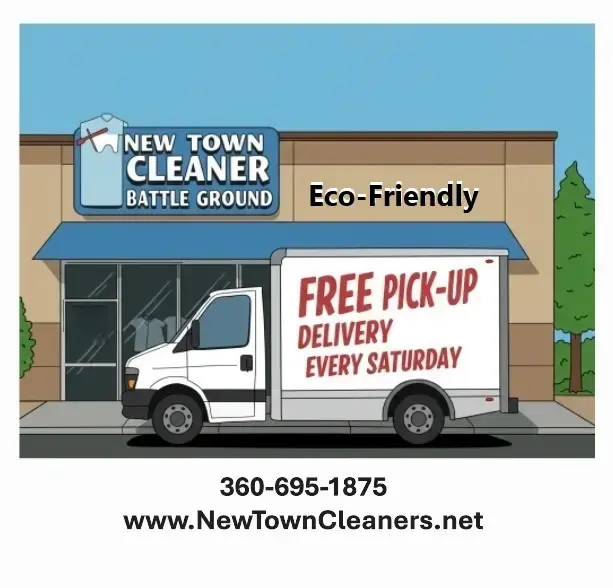 New Town Cleaners location