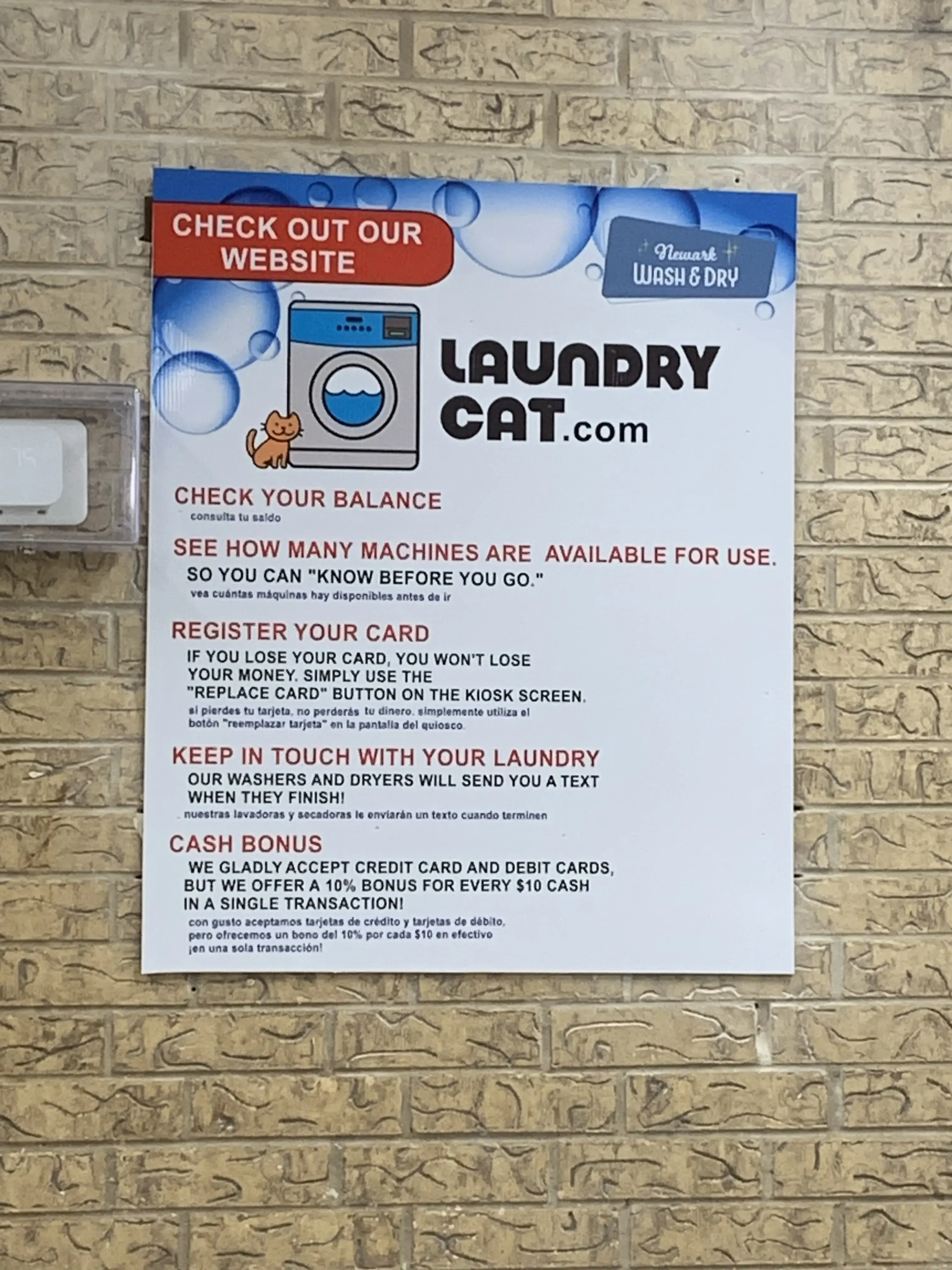 Newark Wash & Dry Laundromat Lavandería - Image 16