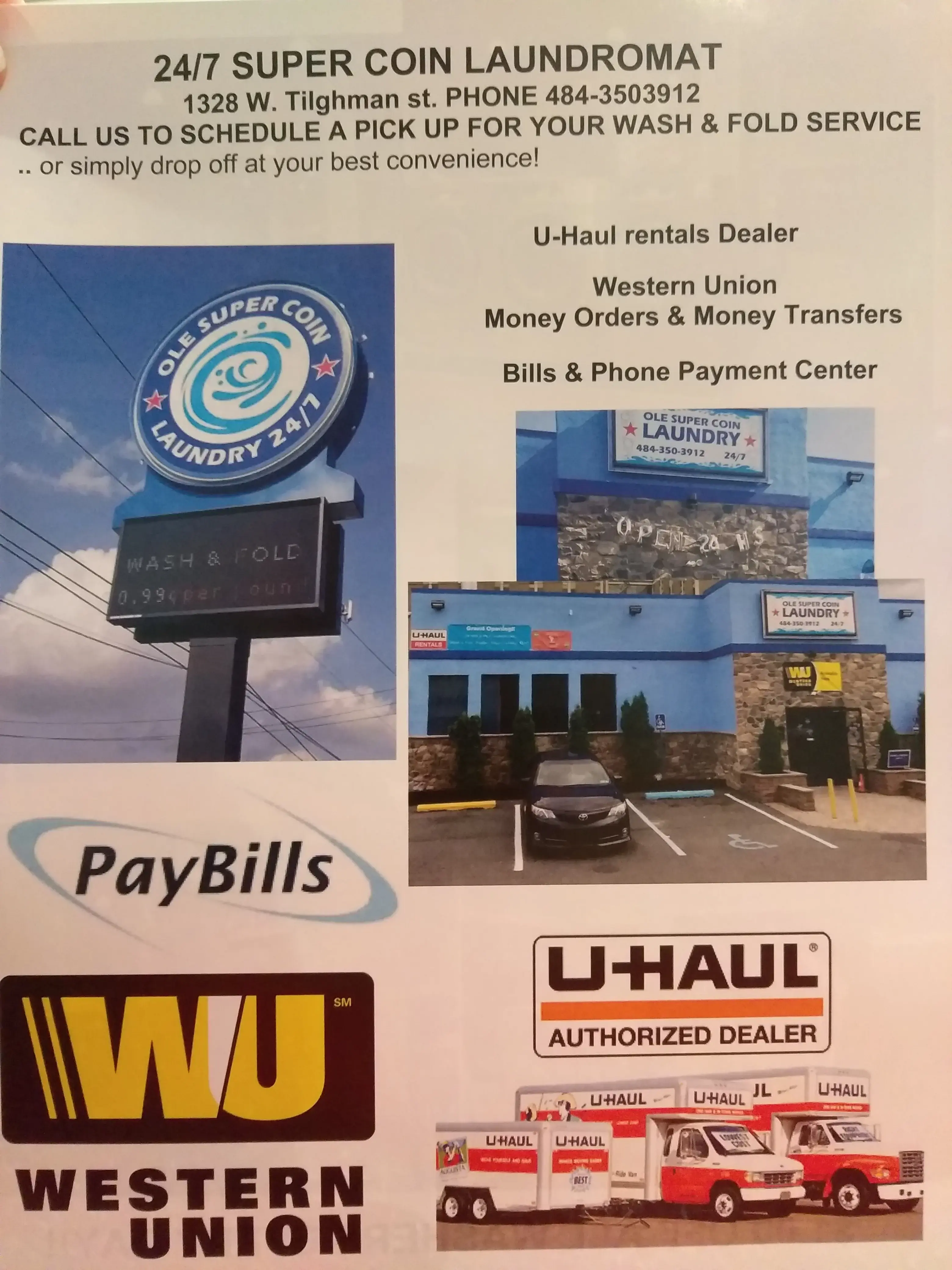 OLE SUPER COIN LAUNDRY 24/7 thumbnail 11