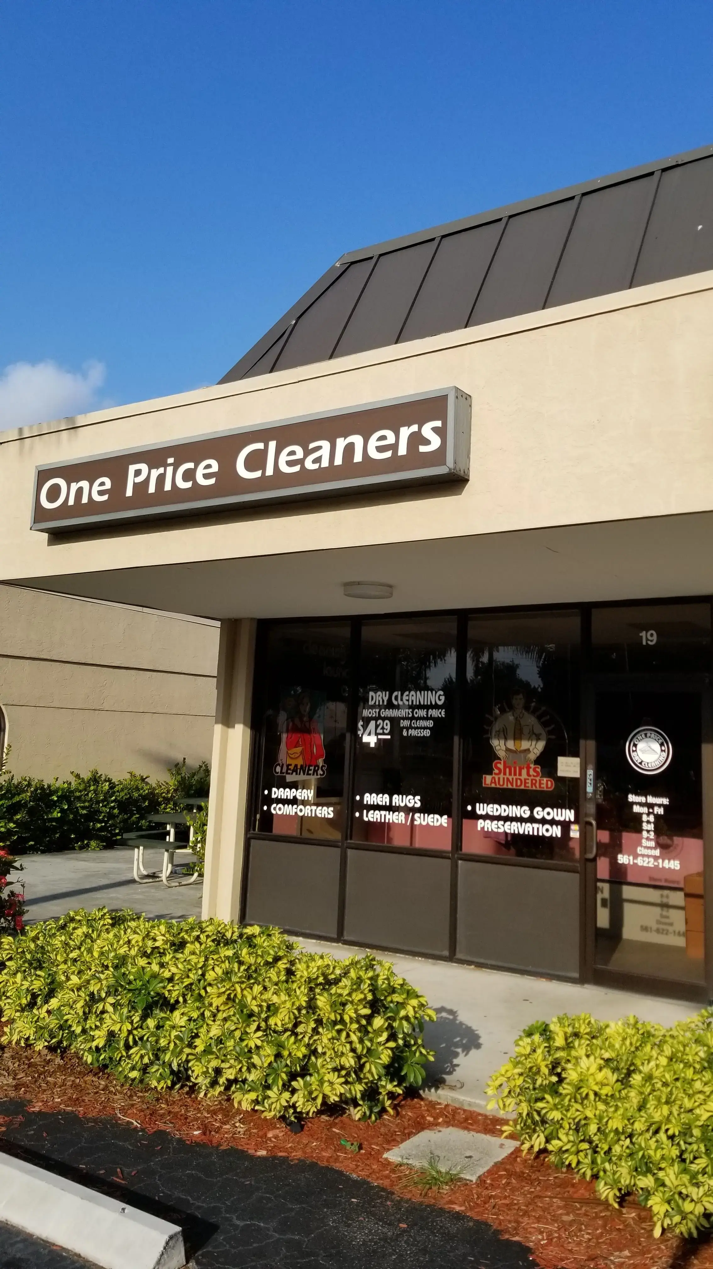 One Price Cleaners location