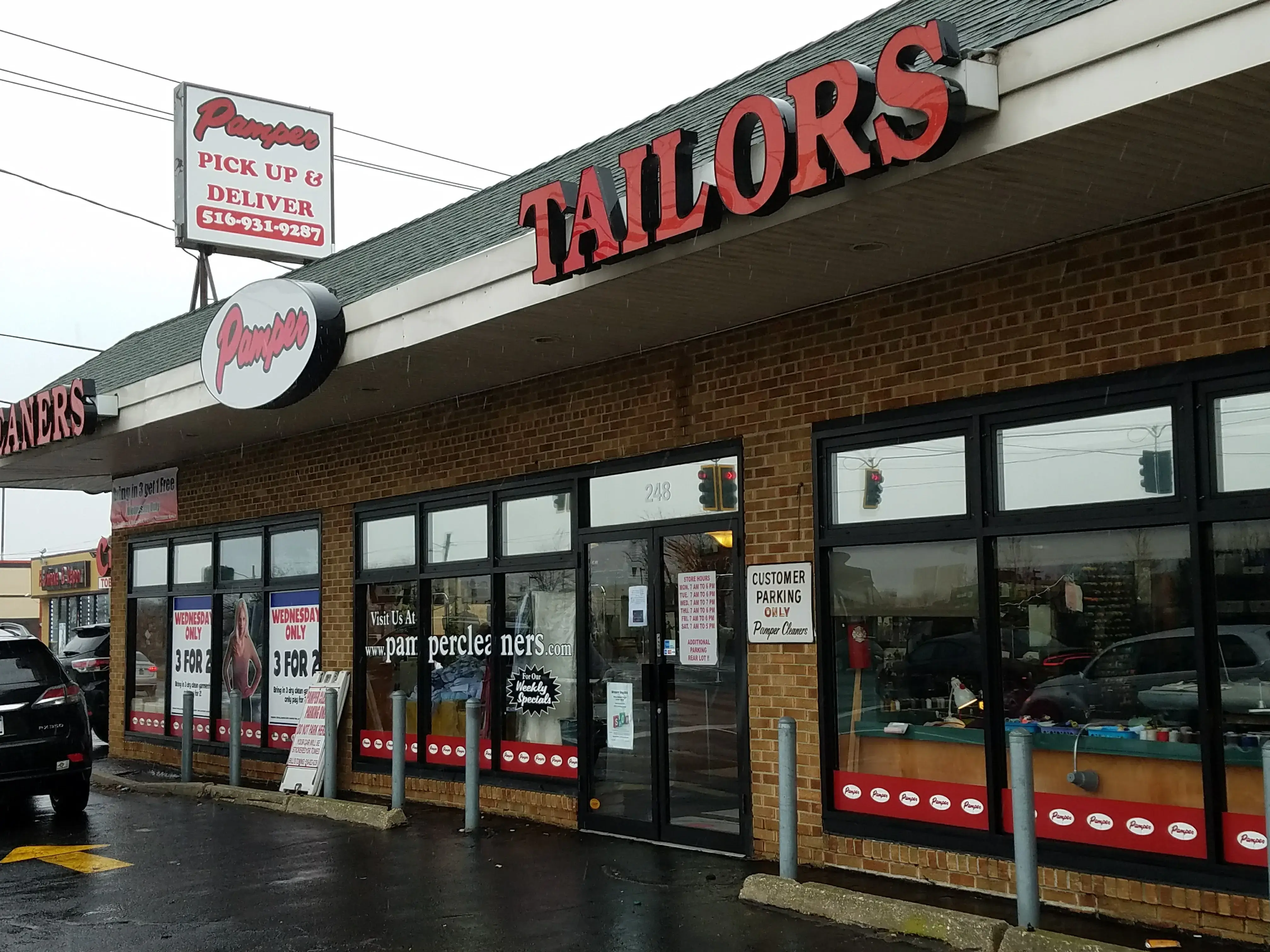 Pamper Cleaners location