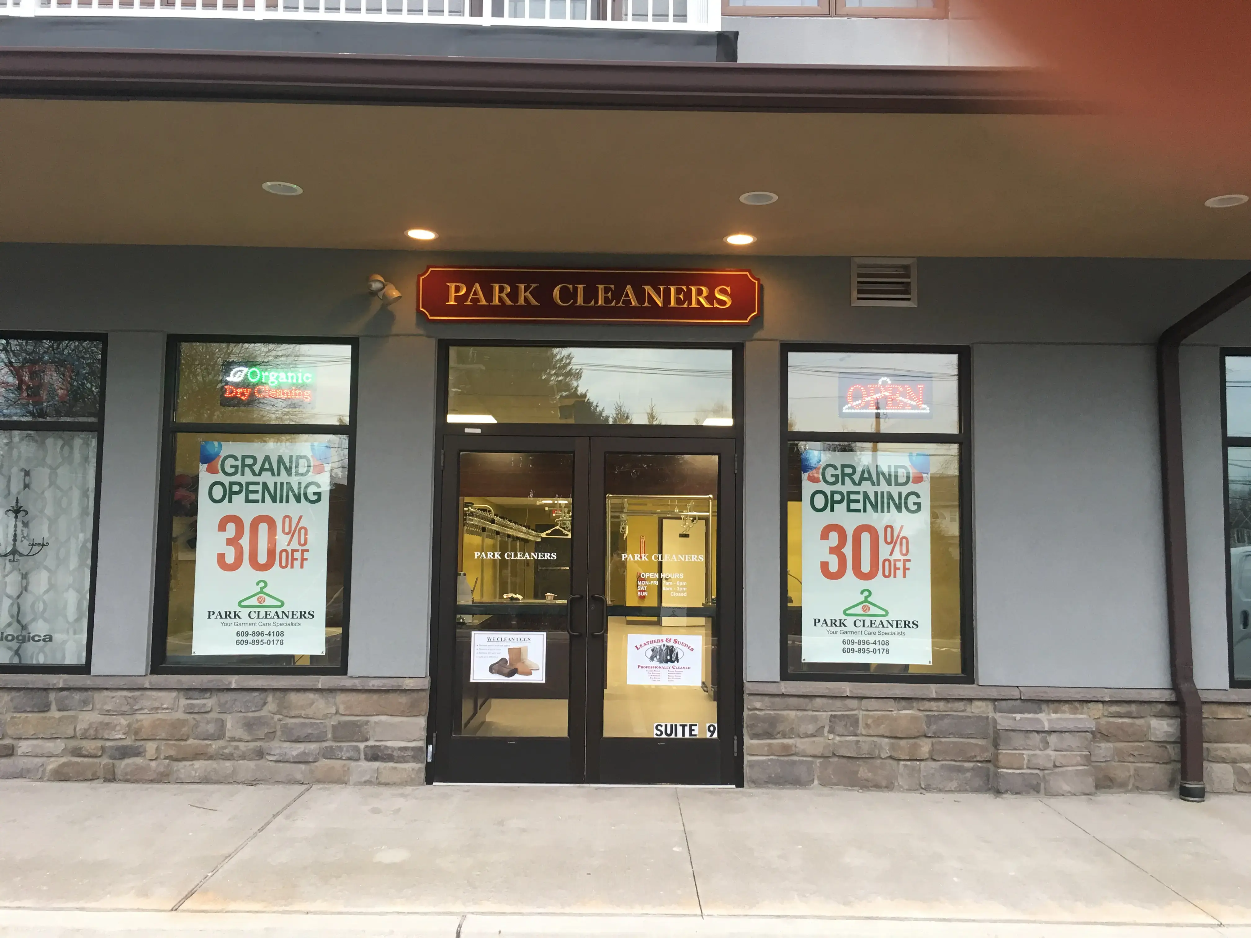 Park Cleaners location