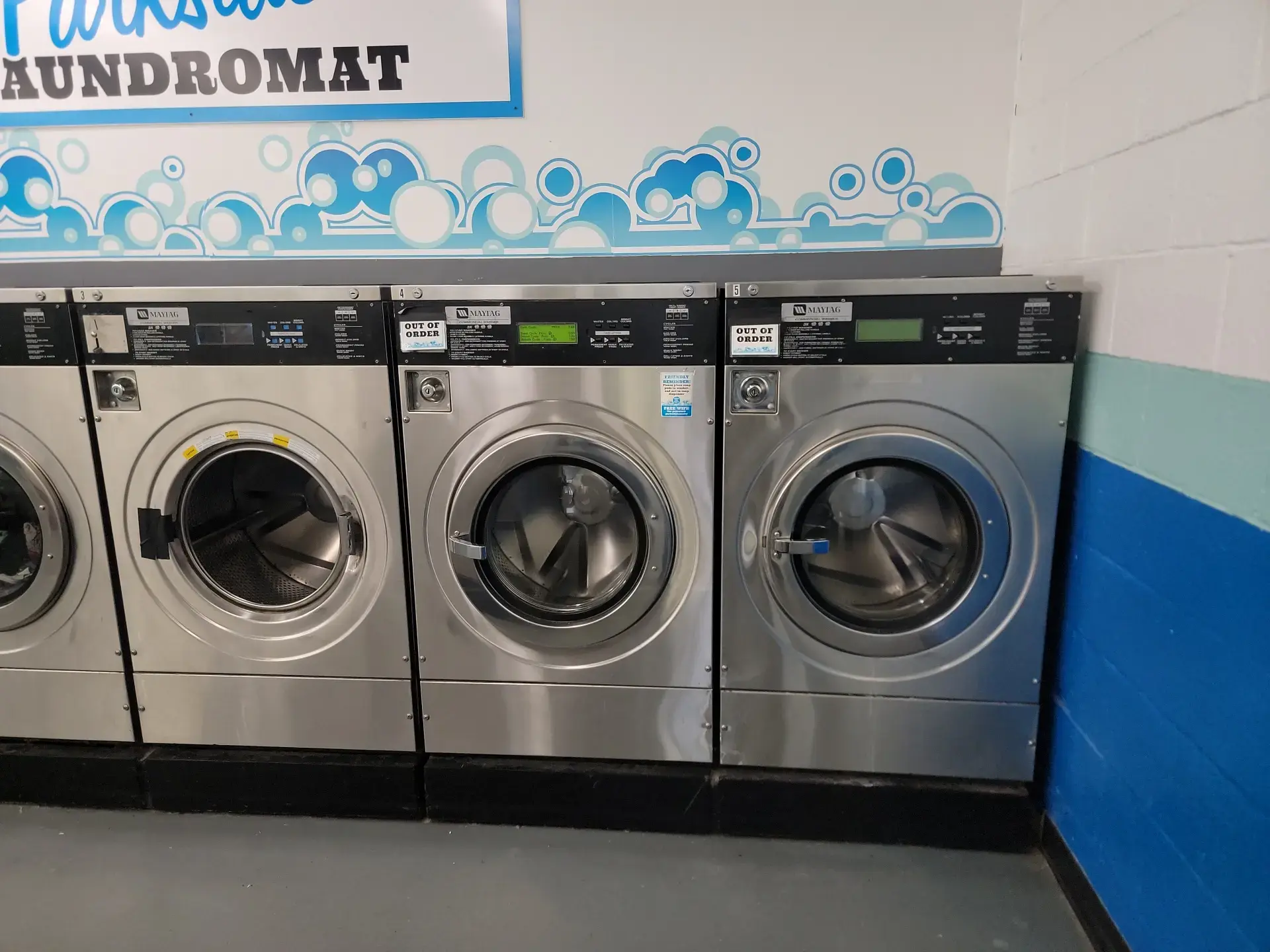 Park Side Laundromat location