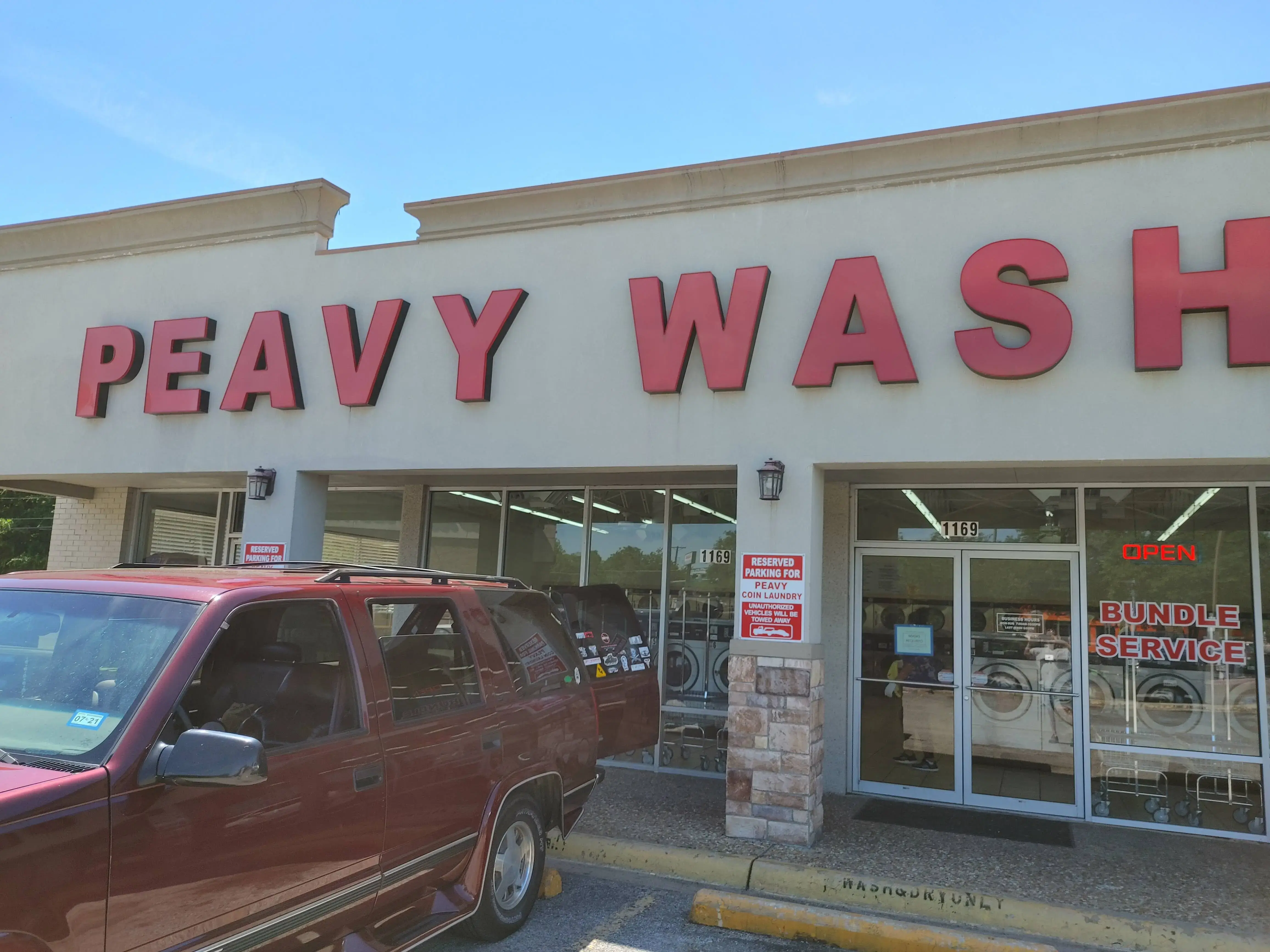 Peavy Wash & Dry location