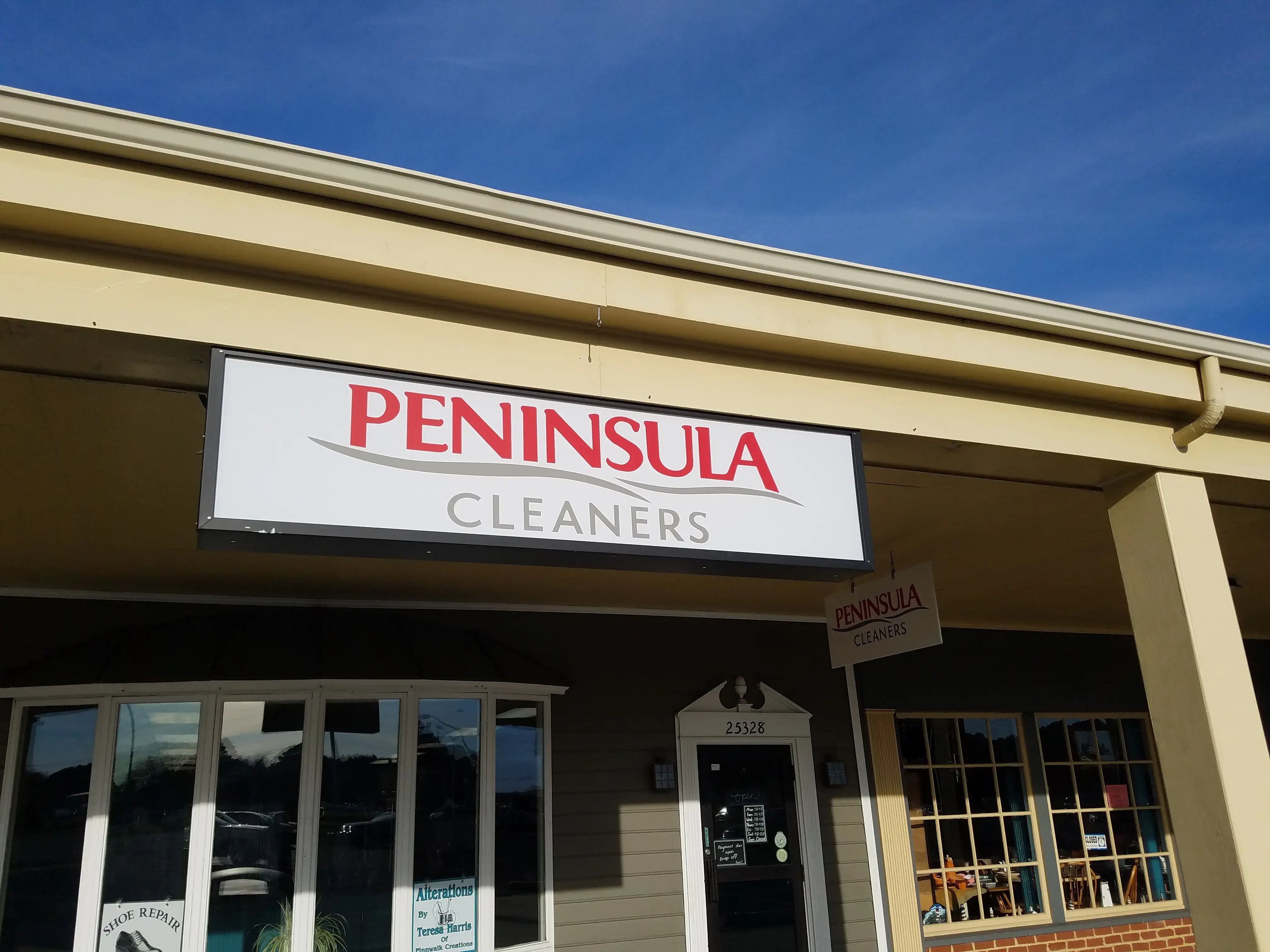 Peninsula Cleaners location