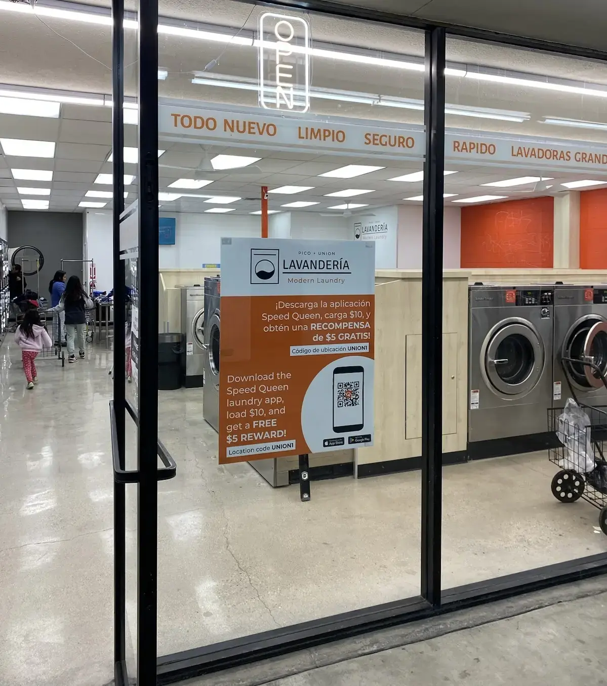 PICO + UNION Lavandería location