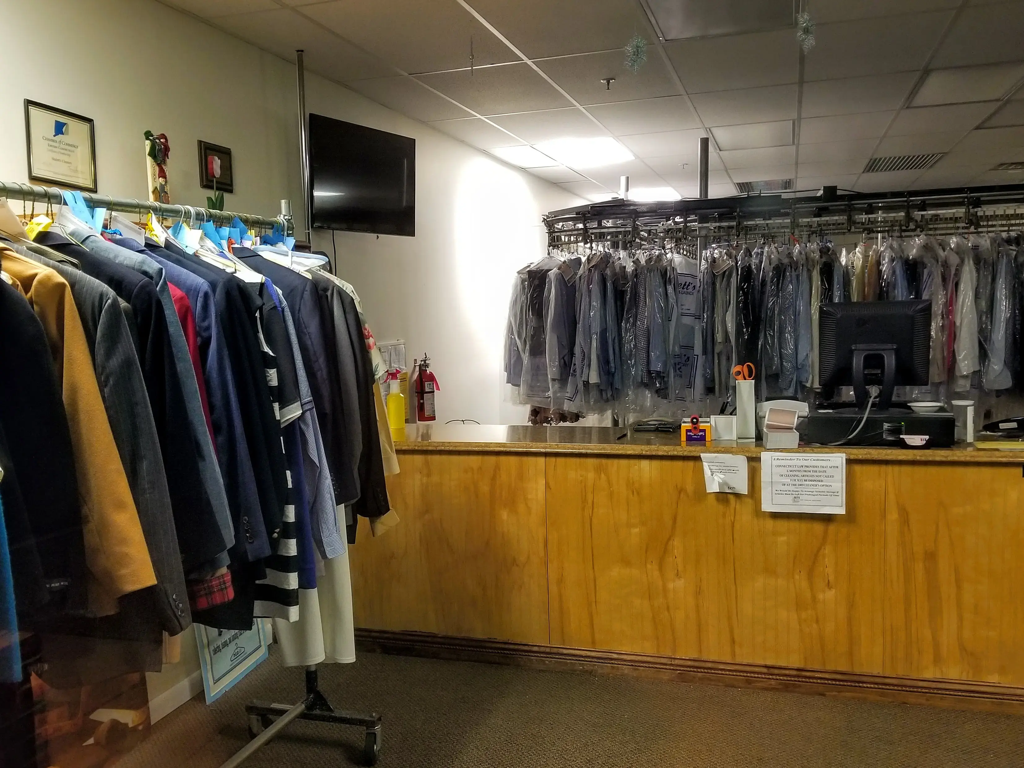 Pier Cleaners location