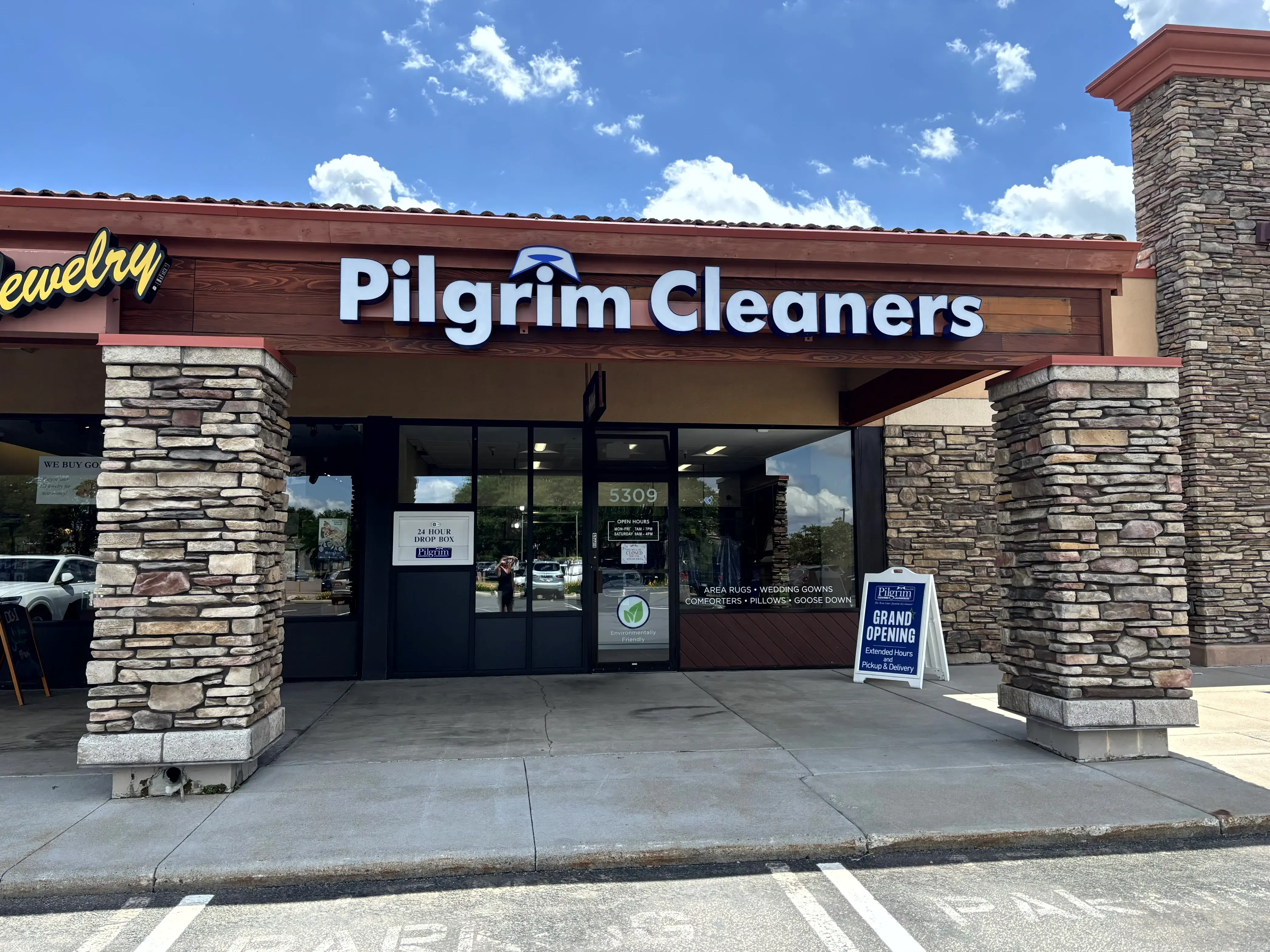 Pilgrim Dry Cleaners location