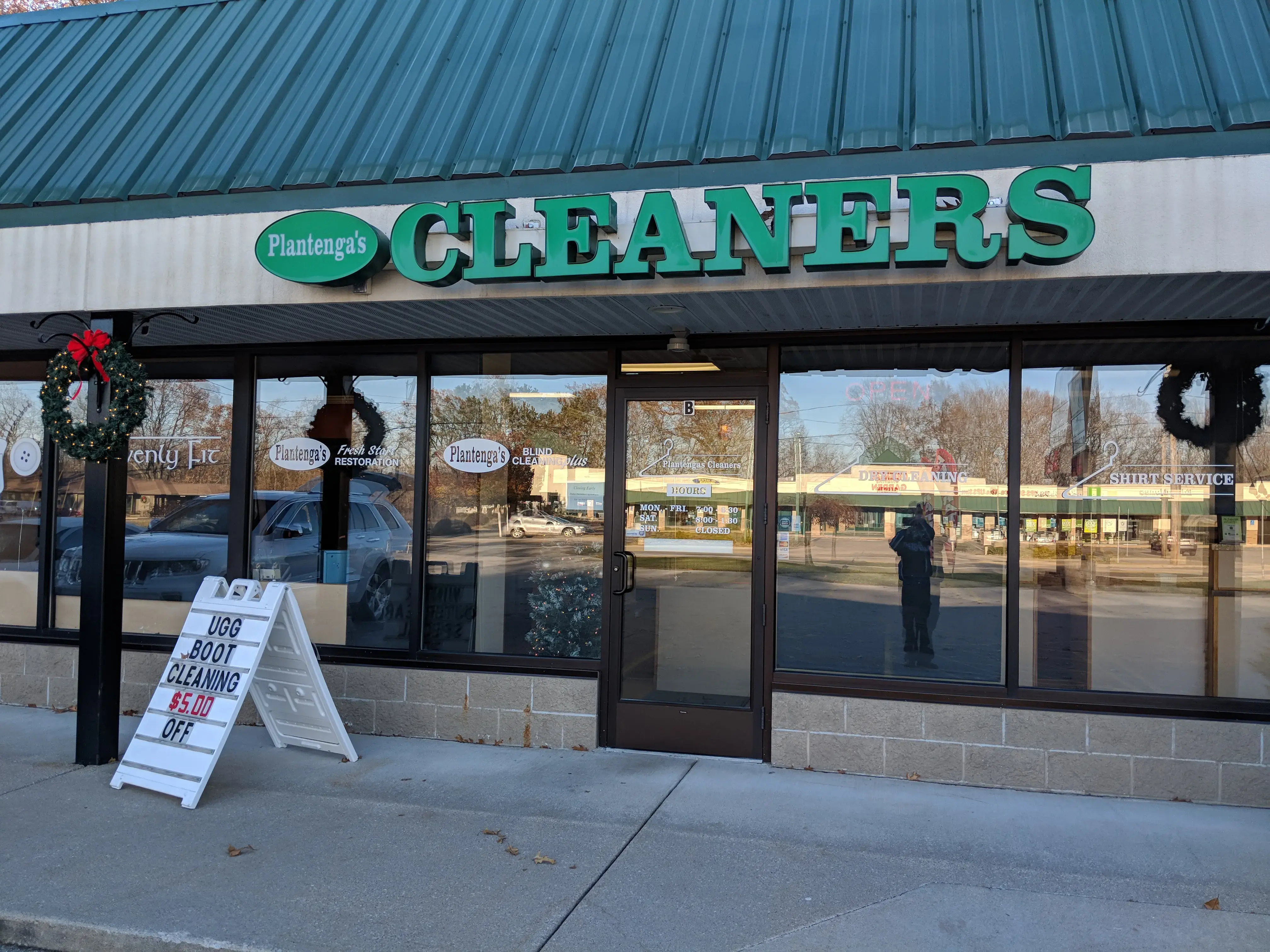 Plantenga's Cleaners location
