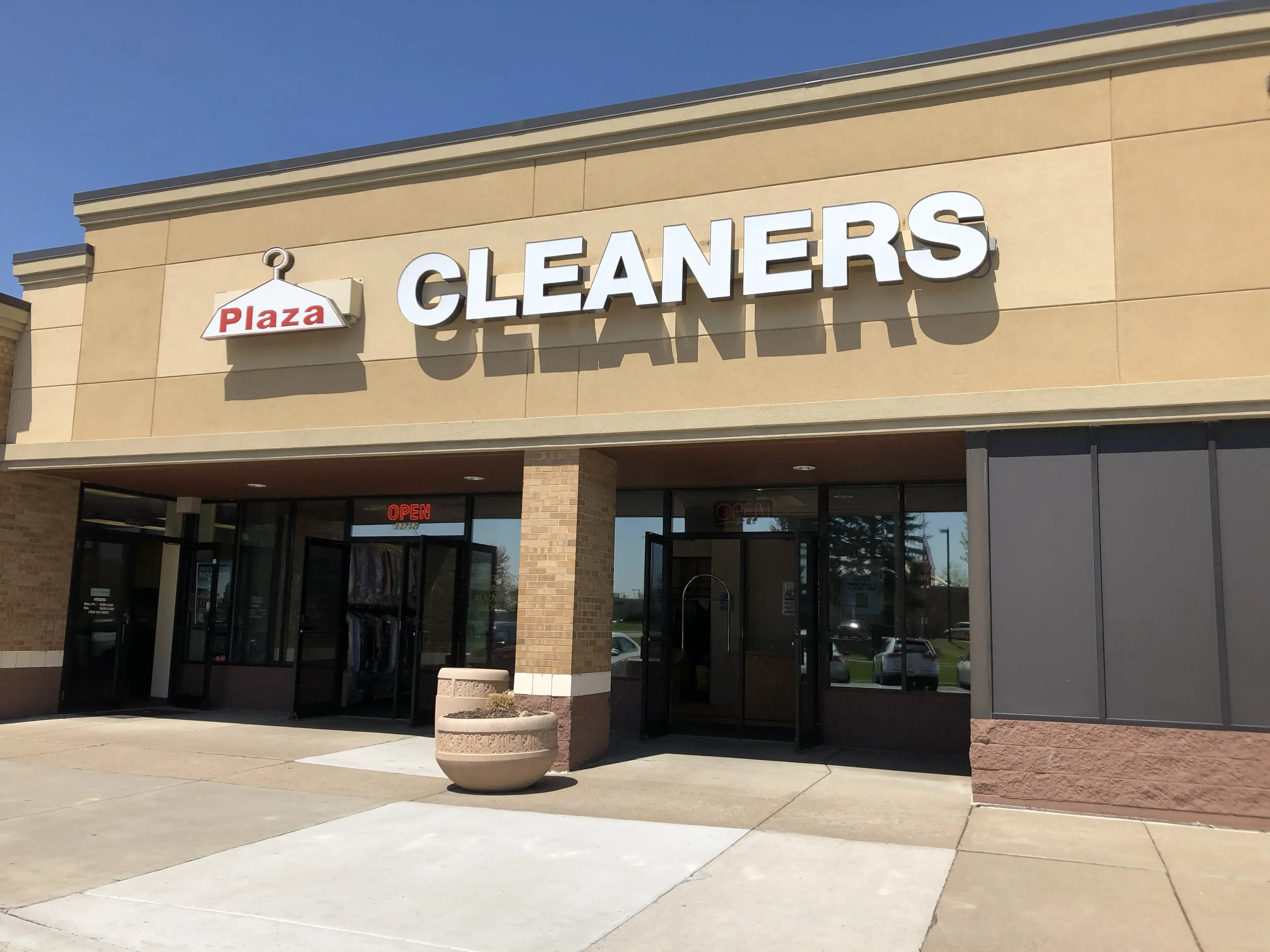 Plaza Cleaners location