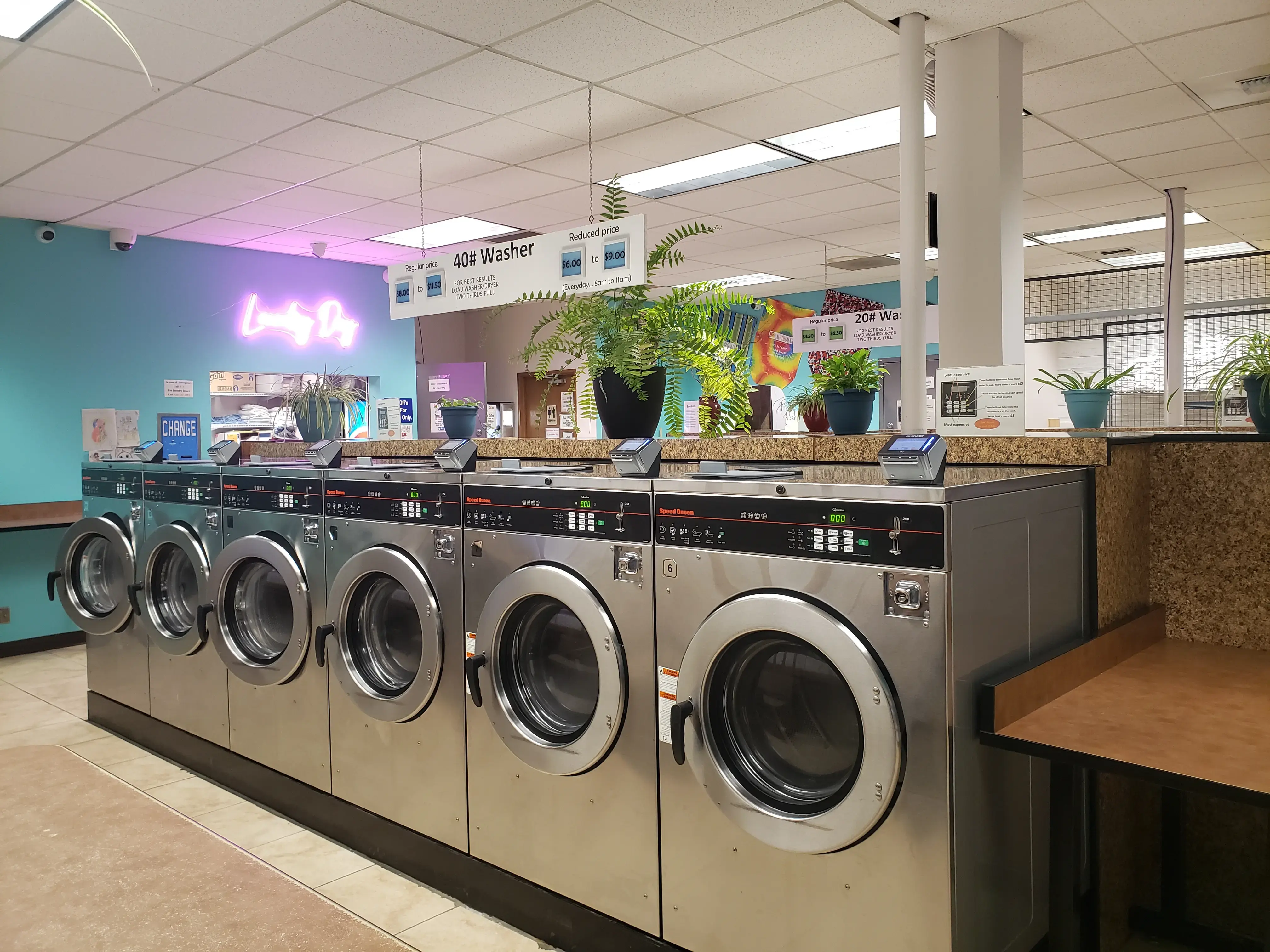 Puget Park Laundry Station location