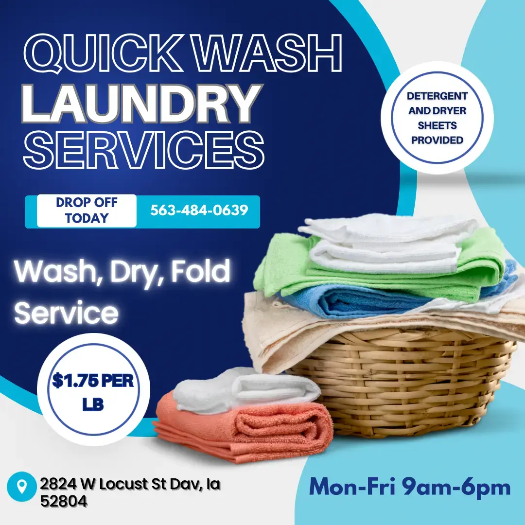 Quick Wash Coin Laundry Iowa thumbnail 11