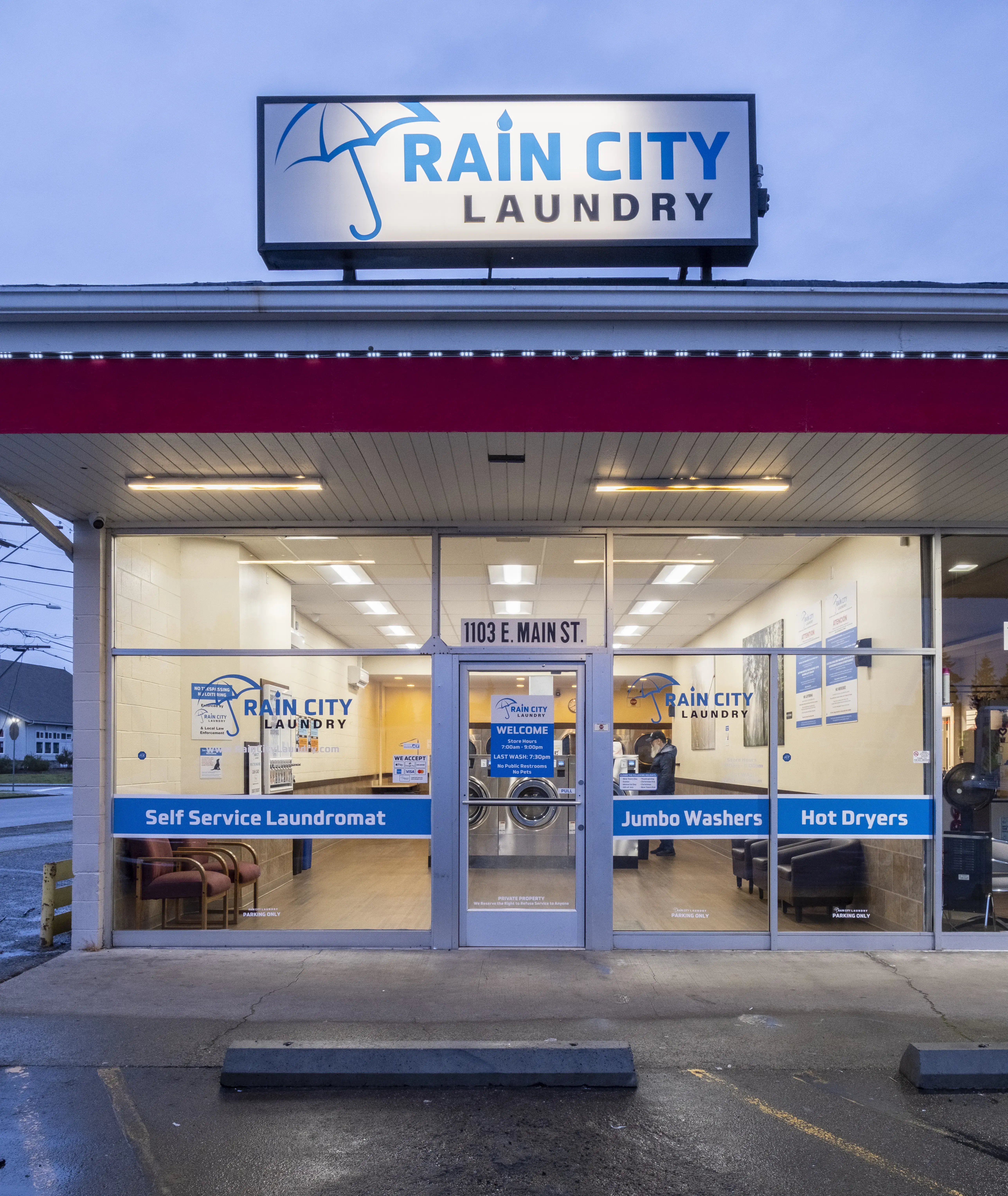 Rain City Laundry location