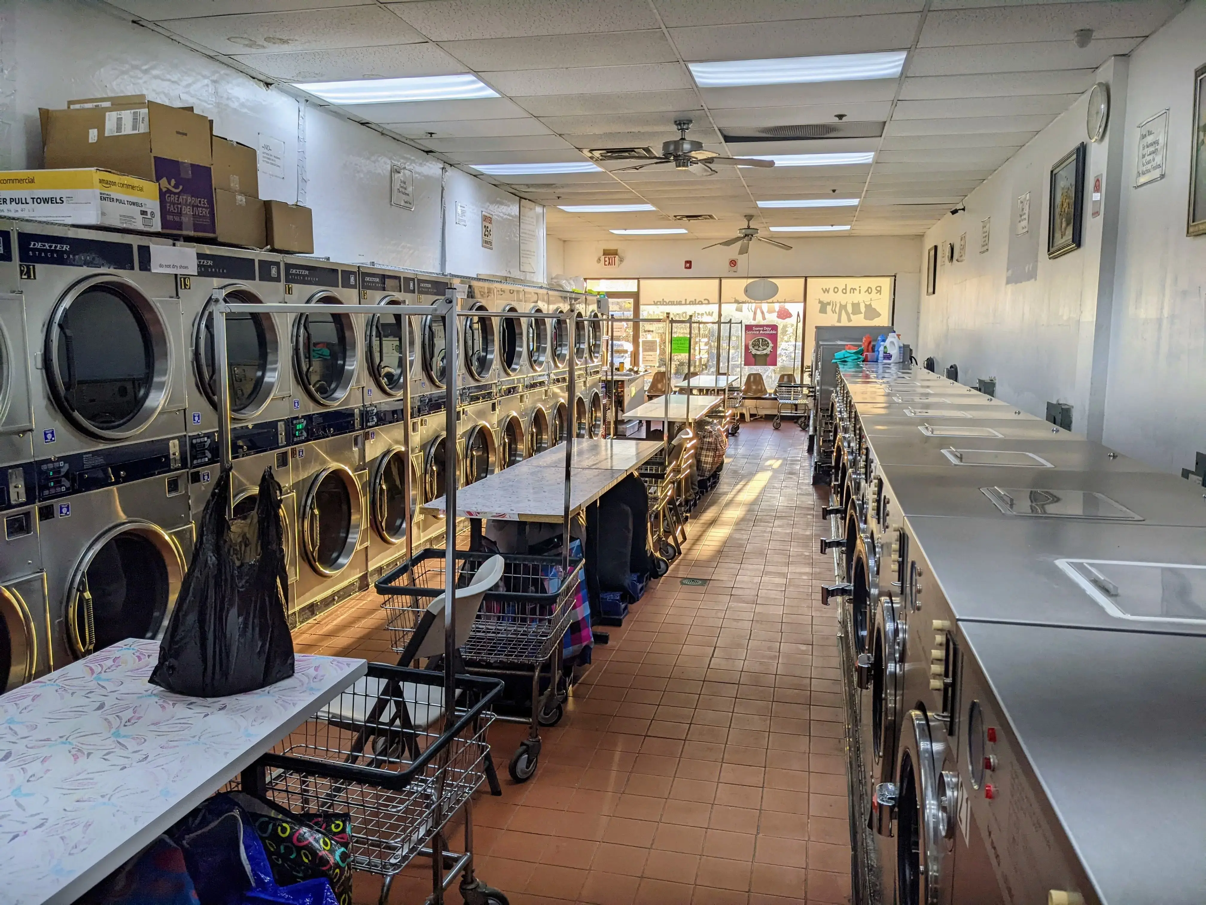 Rainbow Laundromat location